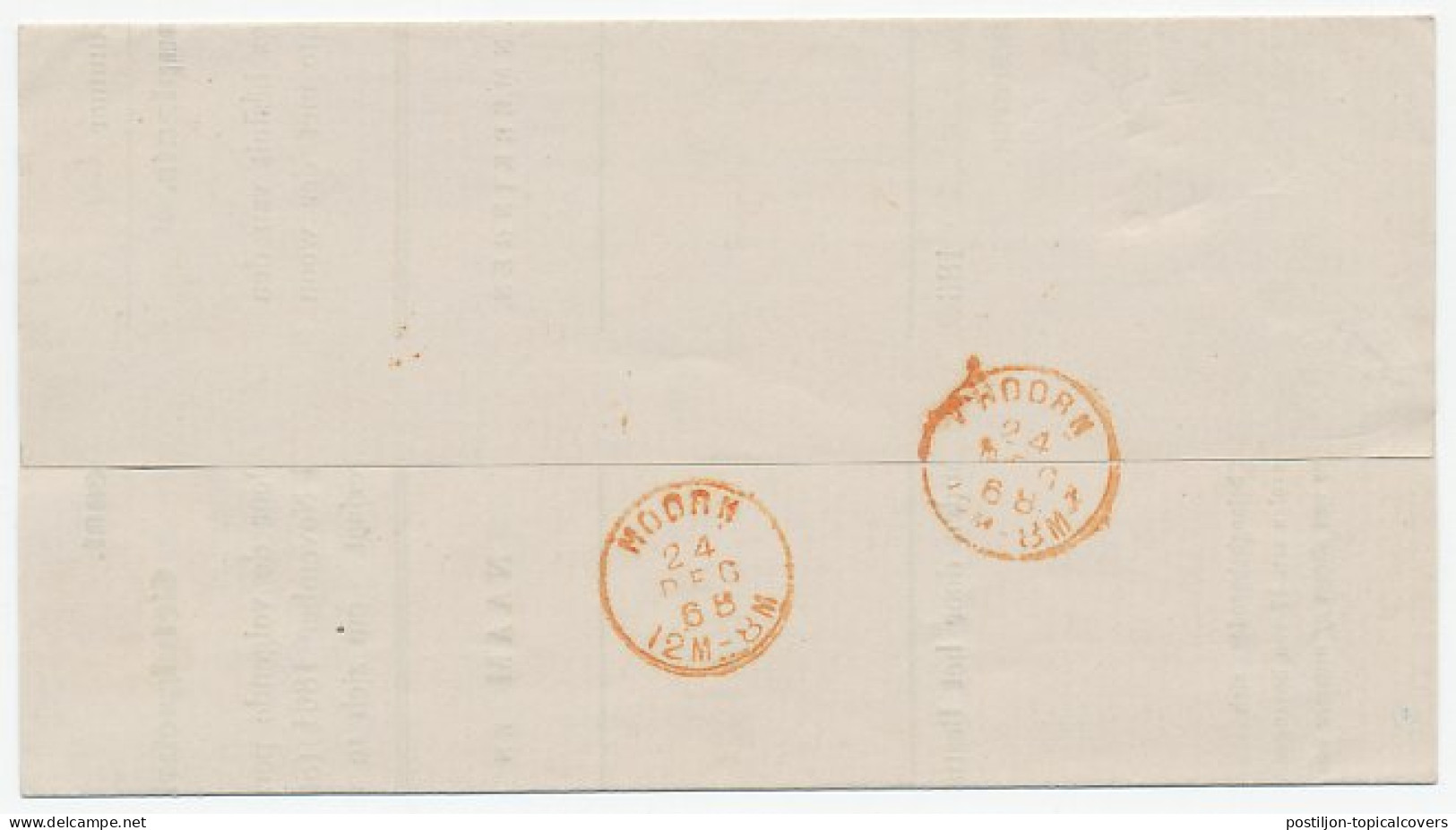 Naamstempel Rustenburg 1868 - Lettres & Documents