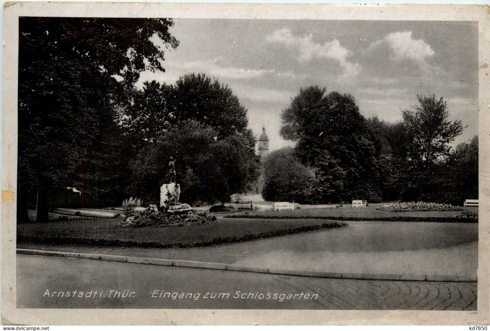 Arnstadt/Thür. - Eingang Zum Schlossgarten - Arnstadt