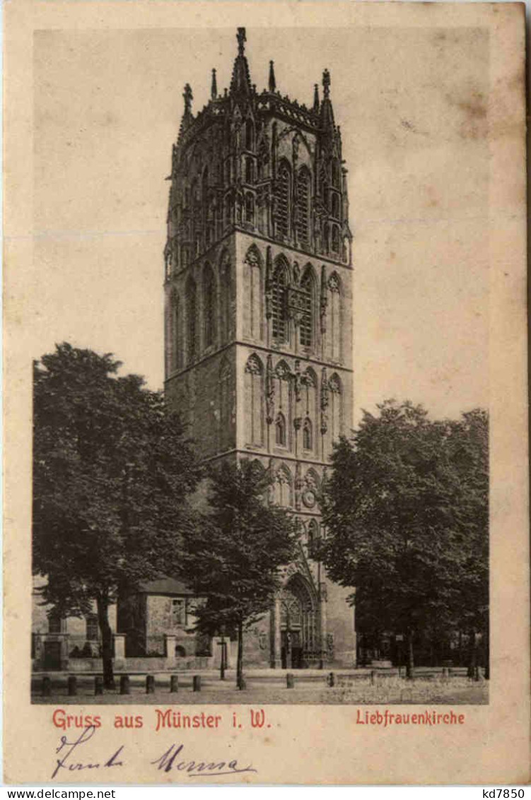 Gruss Aus Münster, Liebfrauenkirche - Muenster