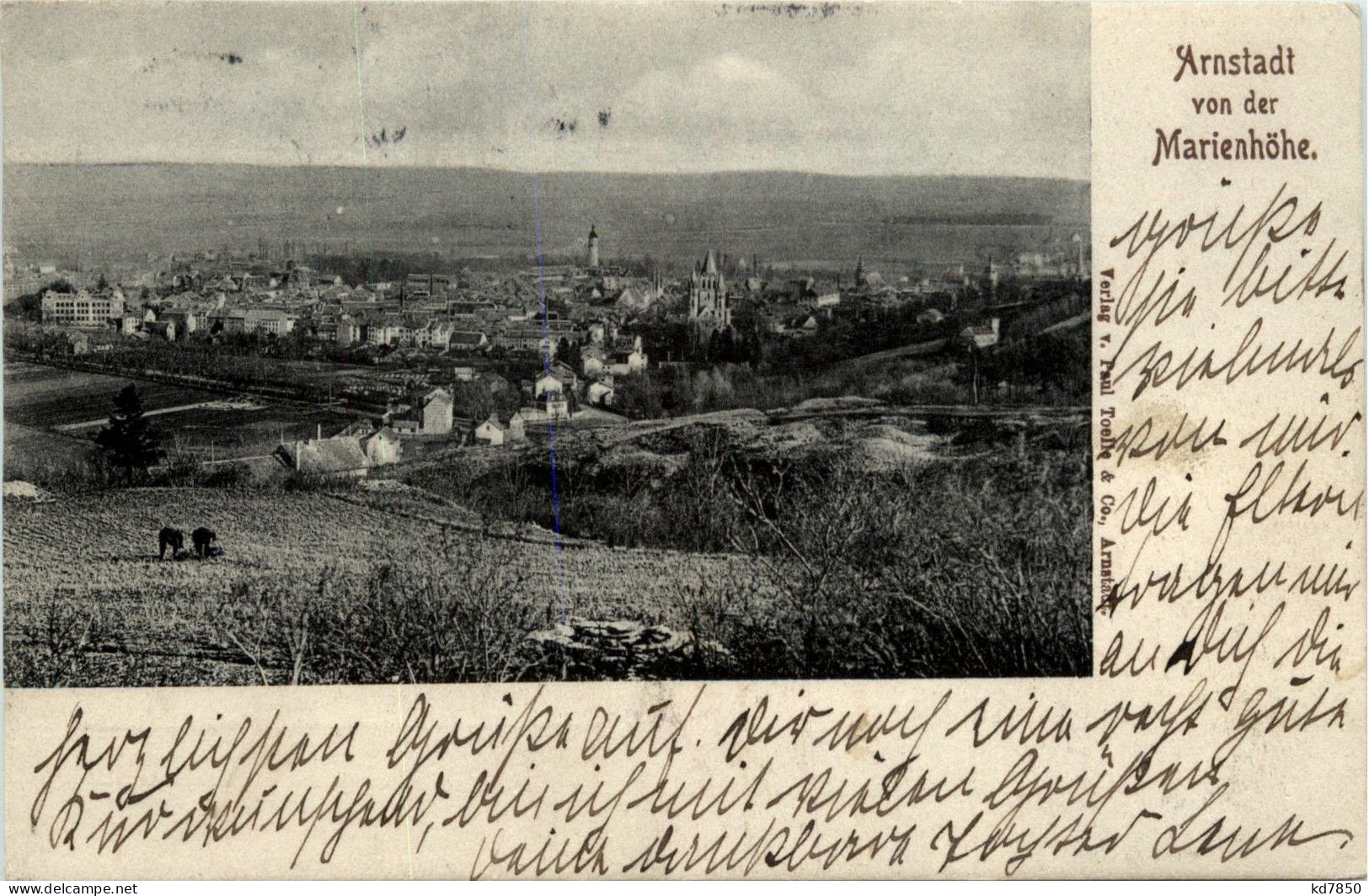 Arnstadt/Thür. - Von Der Marienhöhe - Arnstadt