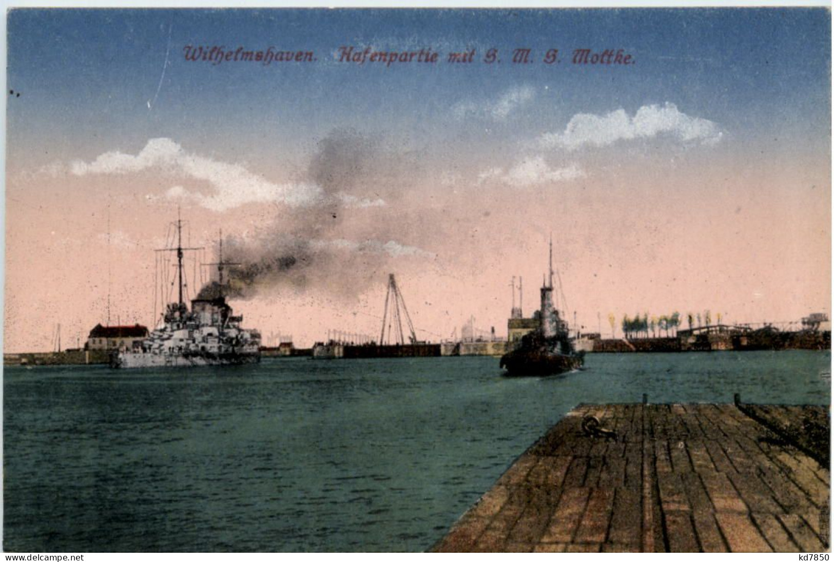 Wilhelmshaven - Hafenpartie Mit SMS Moltke - Wilhelmshaven