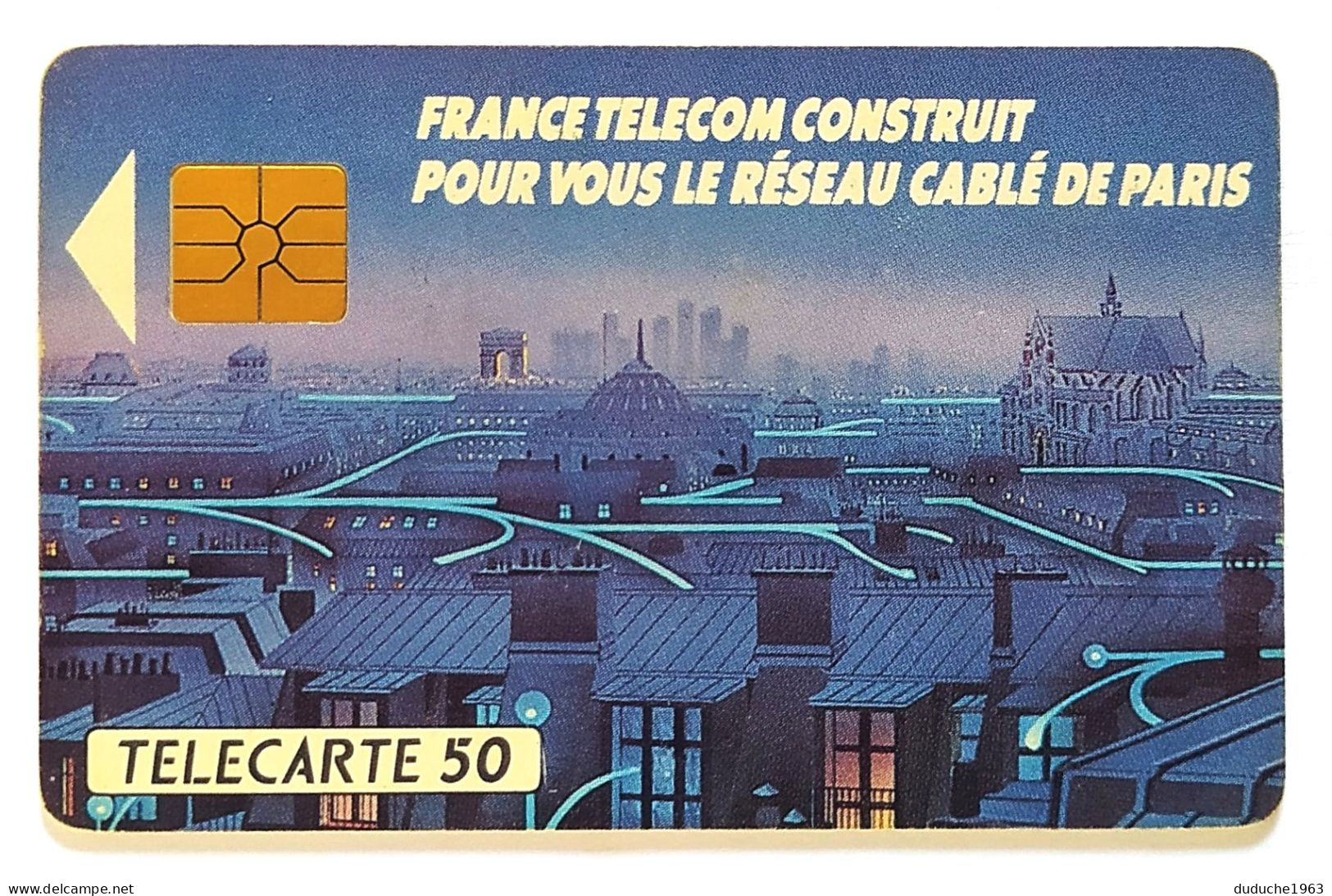 Télécarte France - Paris TV Cable - Zonder Classificatie