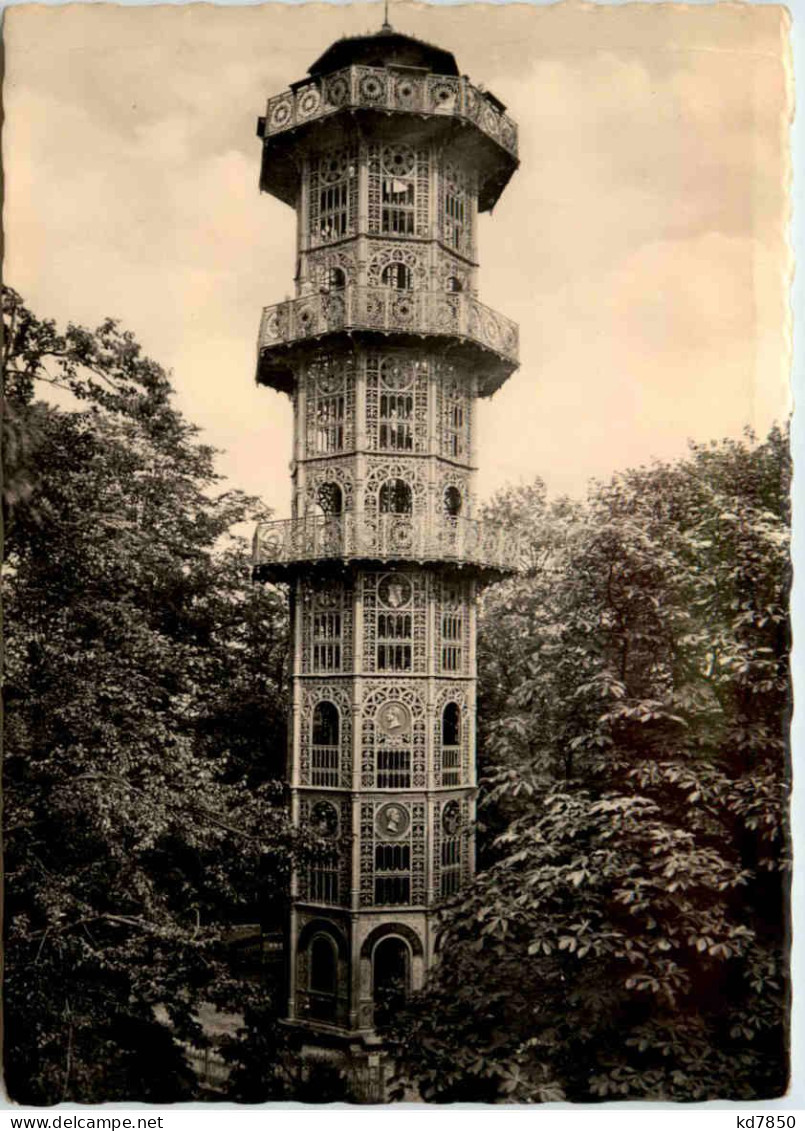 Löbau Sa., Turm A.d. Löbauer Berg - Görlitz