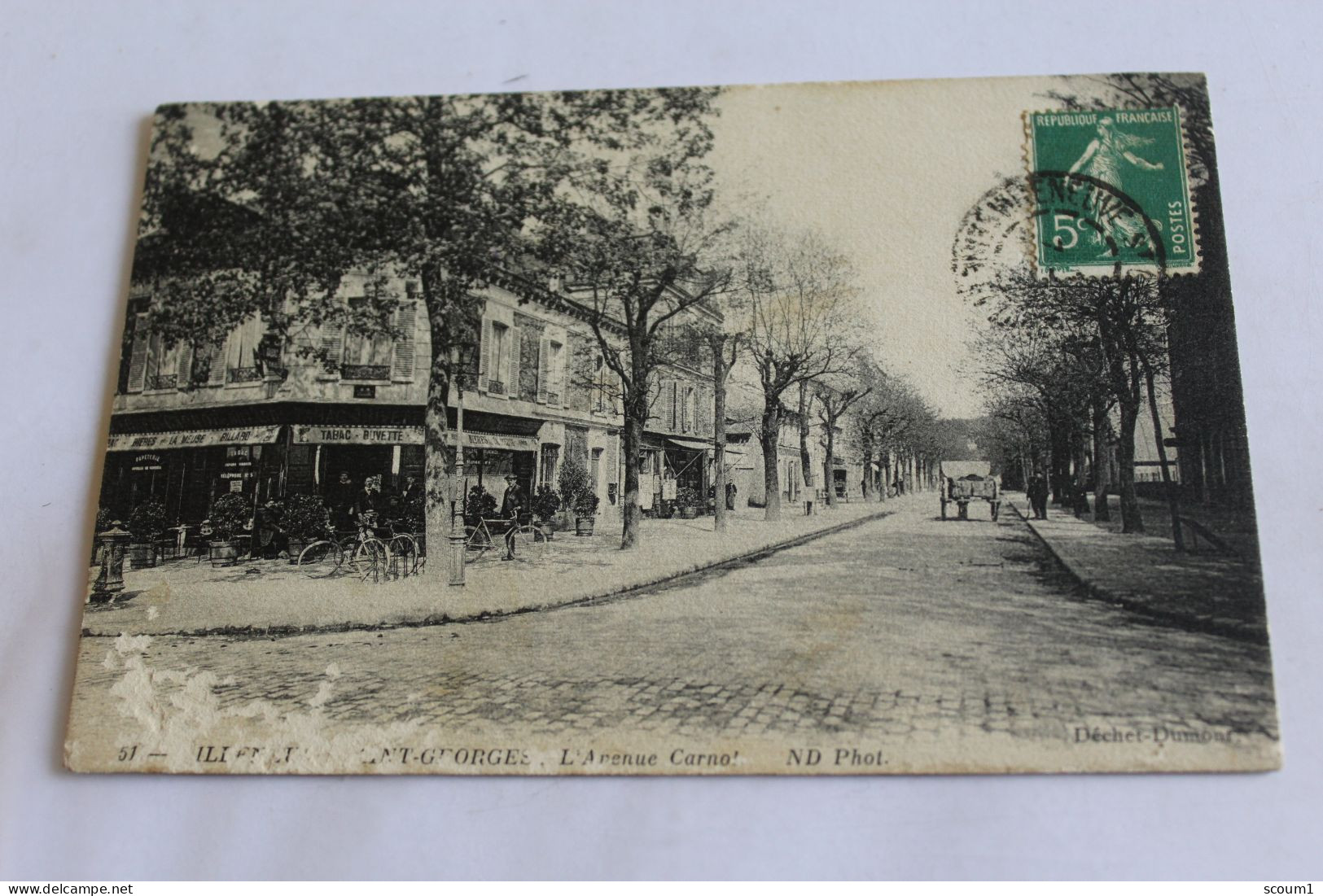 Villeneuve Saint Georges - L'avenue Carnot - Villeneuve Saint Georges