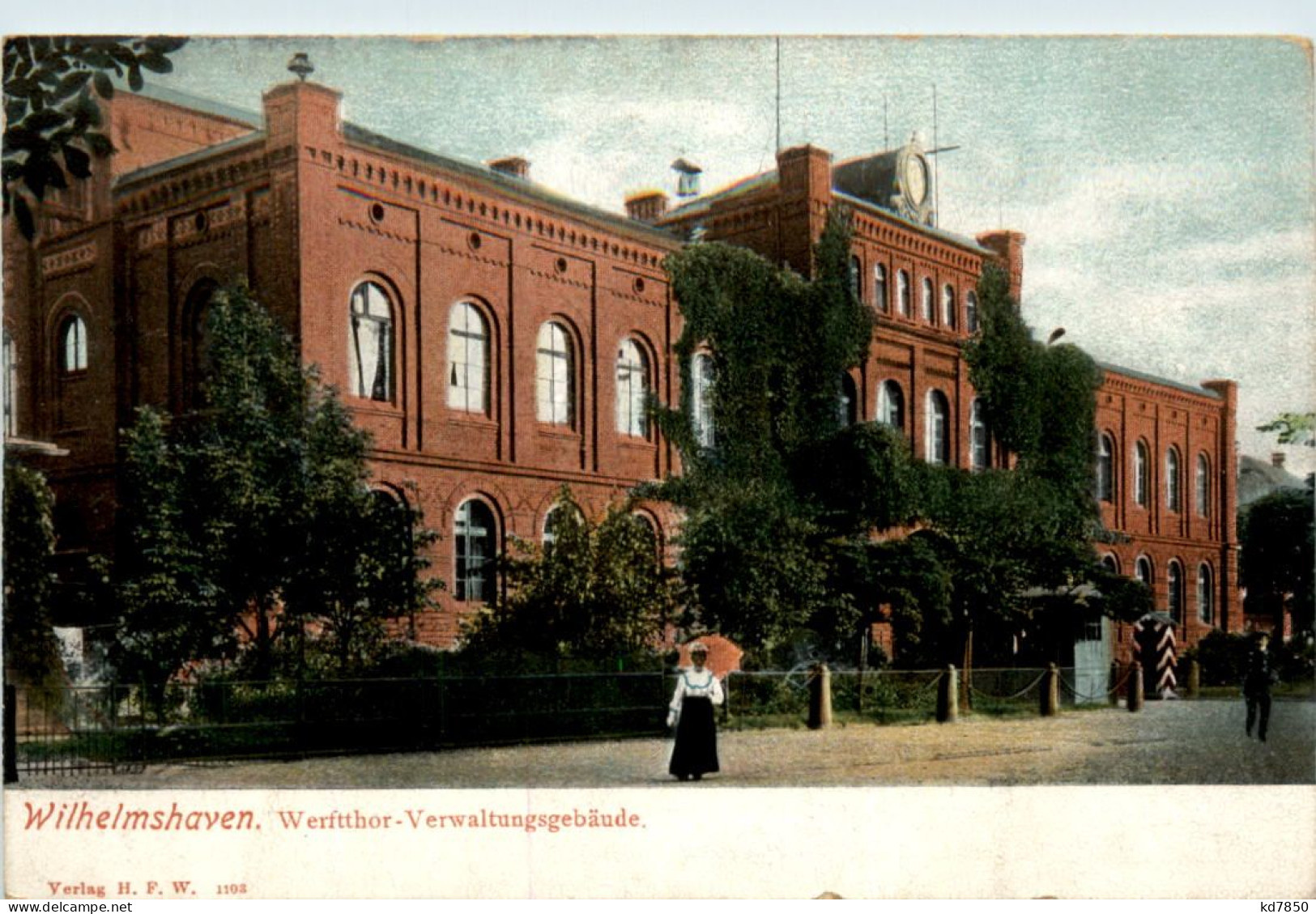 Wilhelmshaven - Werfttor Und Verwaltungs-Gebäude - Wilhelmshaven