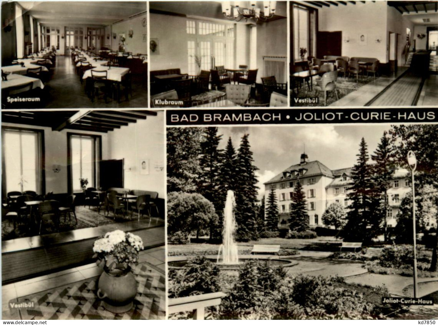 Bad Brambach, Div. Bilder, Joliot-Curie-Haus - Bad Brambach