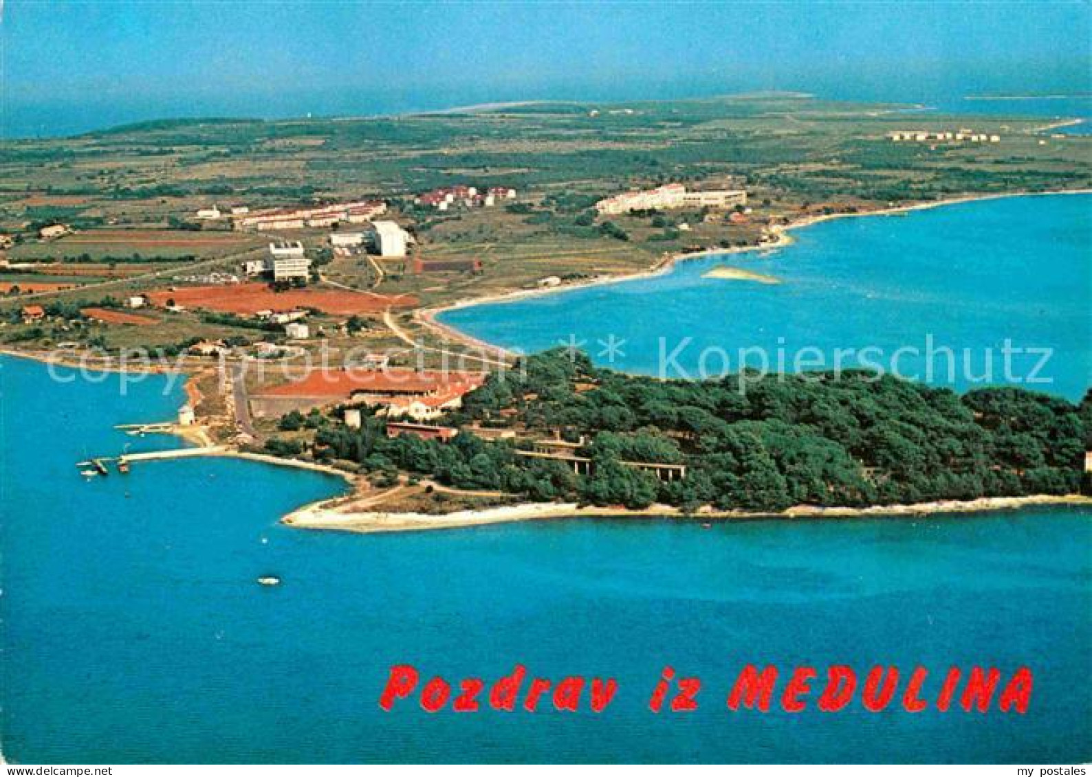 72841850 Medulin Hoteli Mutila Medulin Belvedere Sportski Centar Fliegeraufnahme - Croatie