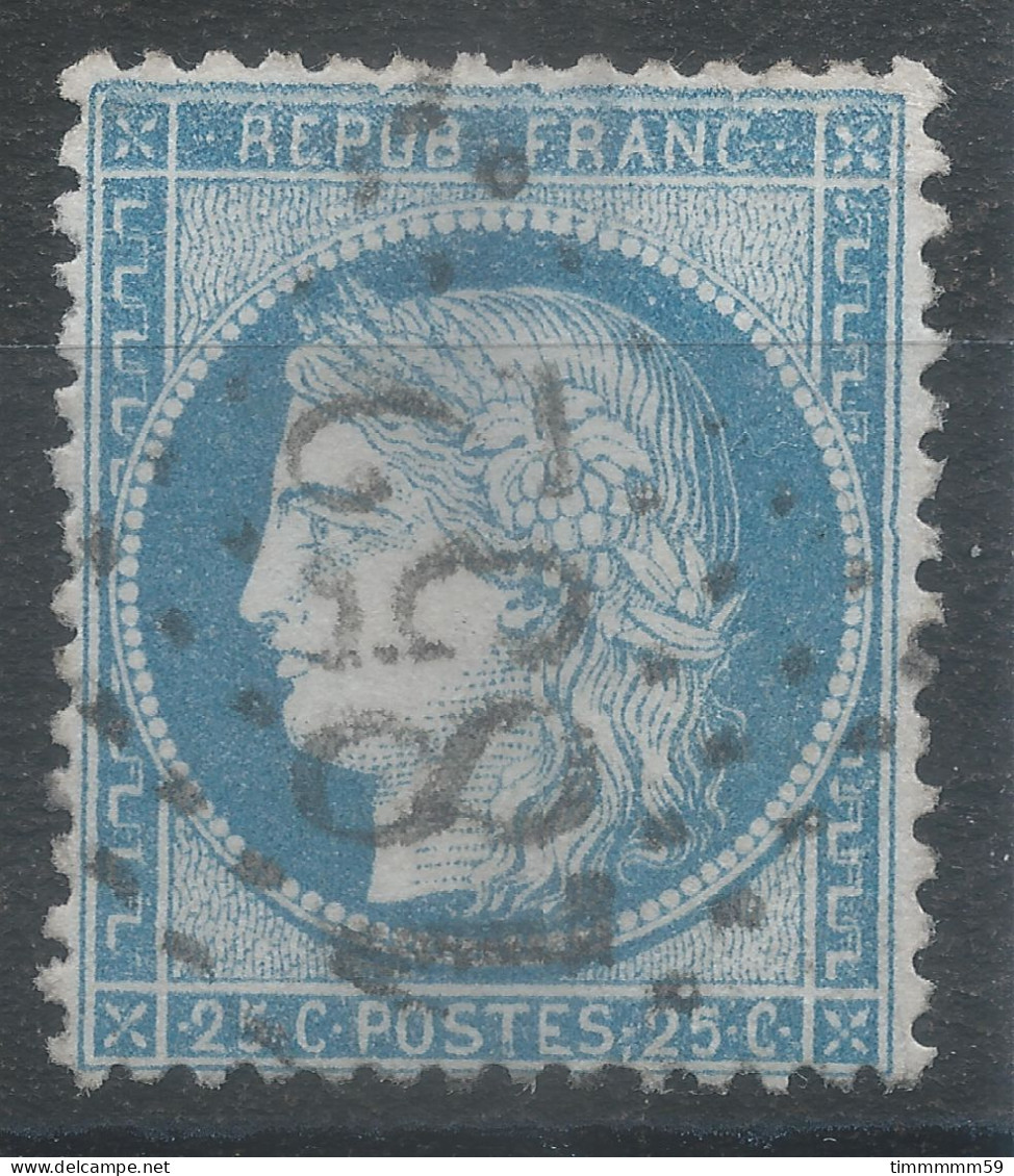 Lot N°83436   Variété/n°60, Oblitéré GC 1852 IVRY-S-SEINE(60), Indice 4, Filets NORD Et EST - 1871-1875 Cérès