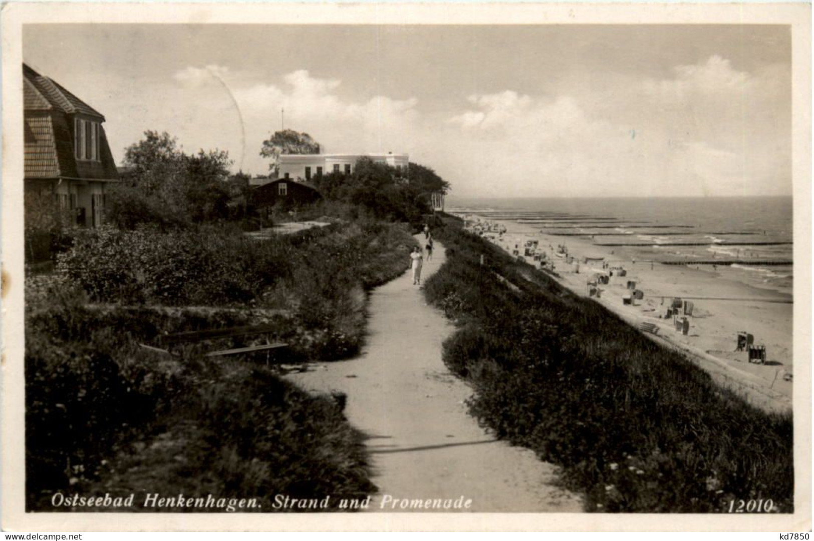 Seebad Henkenhagen, Strand Und Promenade - Pommern