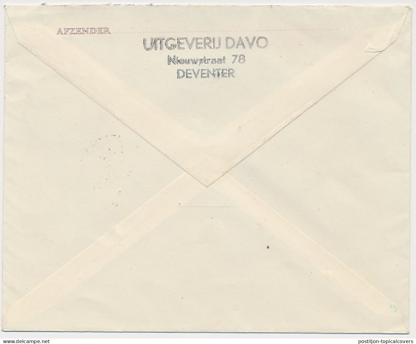 Envelop G. 31 Deventer - Den Haag 1950 - Postal Stationery