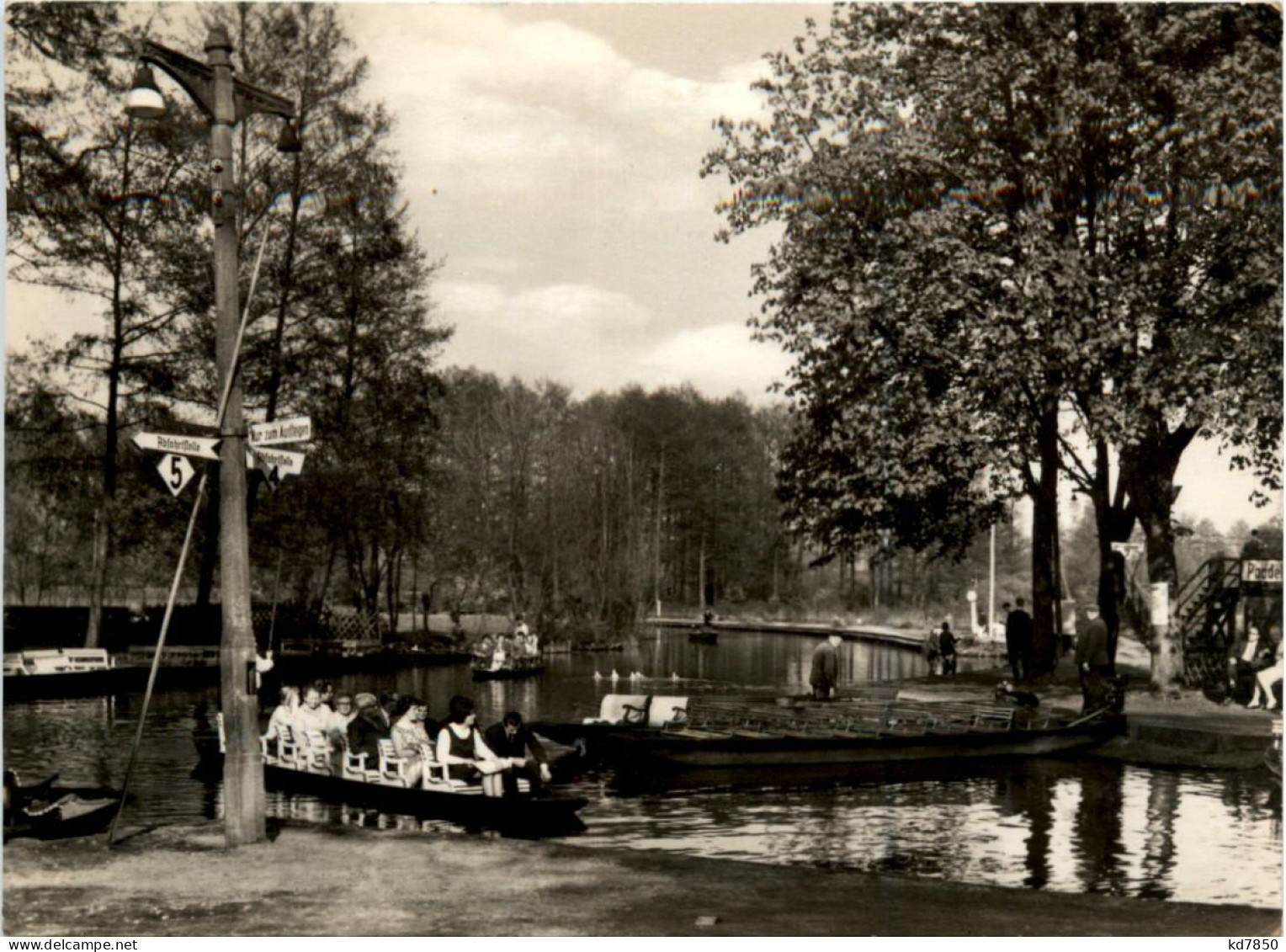 Spreewald, Lübbenau, Kahnabfahrtstelle - Lübbenau