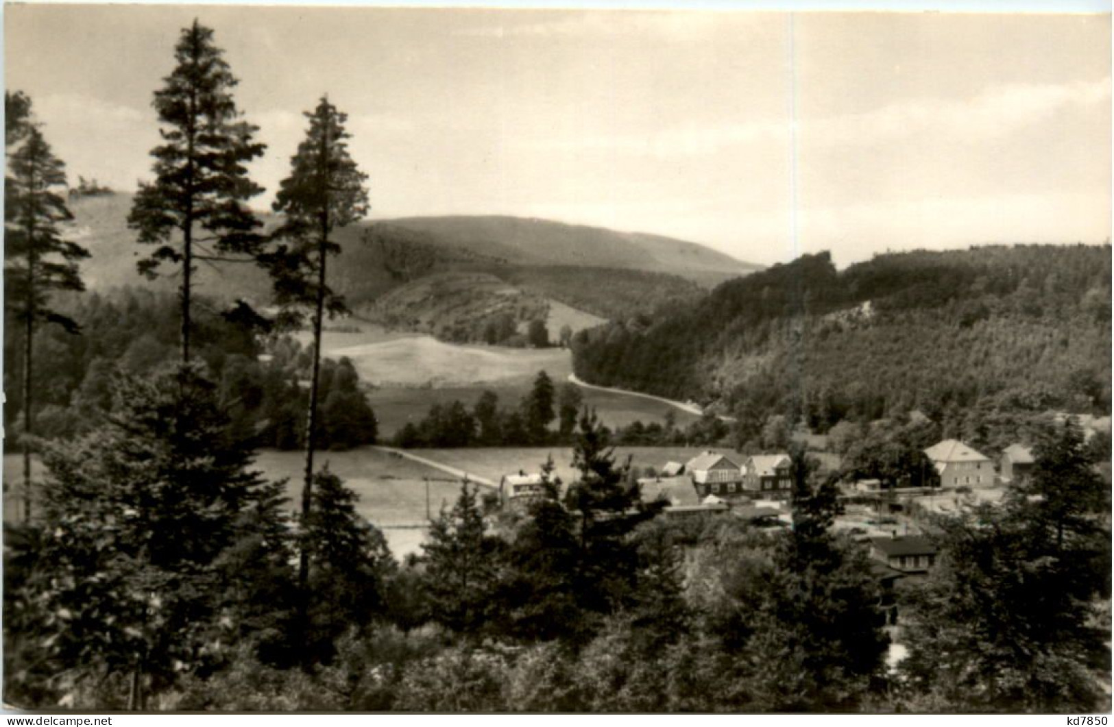 Gräfenroda, Blick Ins Lütschetal - Ilmenau