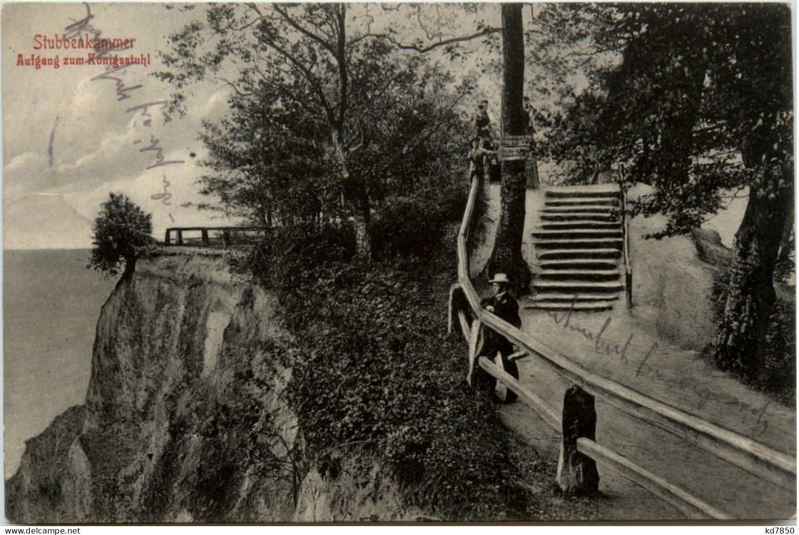 Stubbenkammer, Aufgang Zum Königsstuhl - Rügen