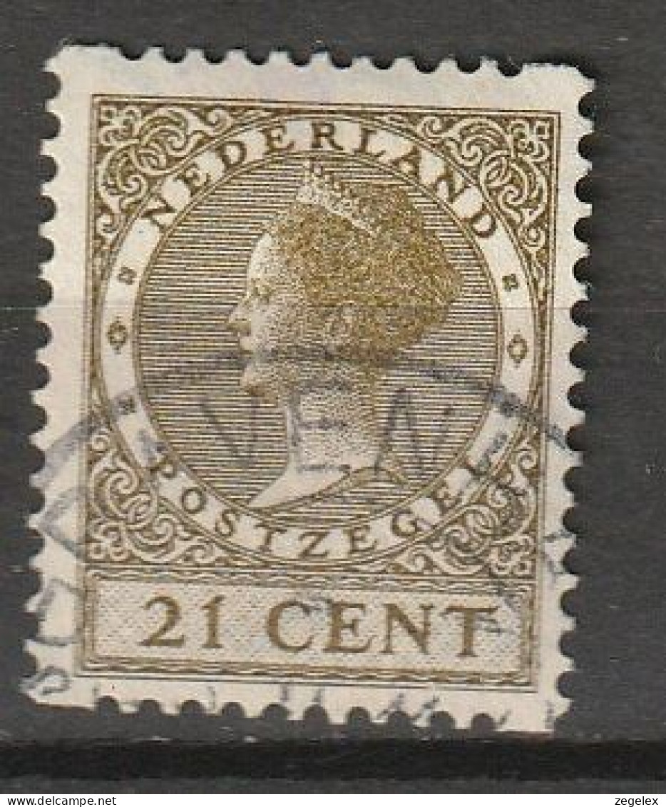 1930 Tweezijdige Hoekroltanding 21ct NVPH R68 Gestempeld - Postzegelboekjes En Roltandingzegels
