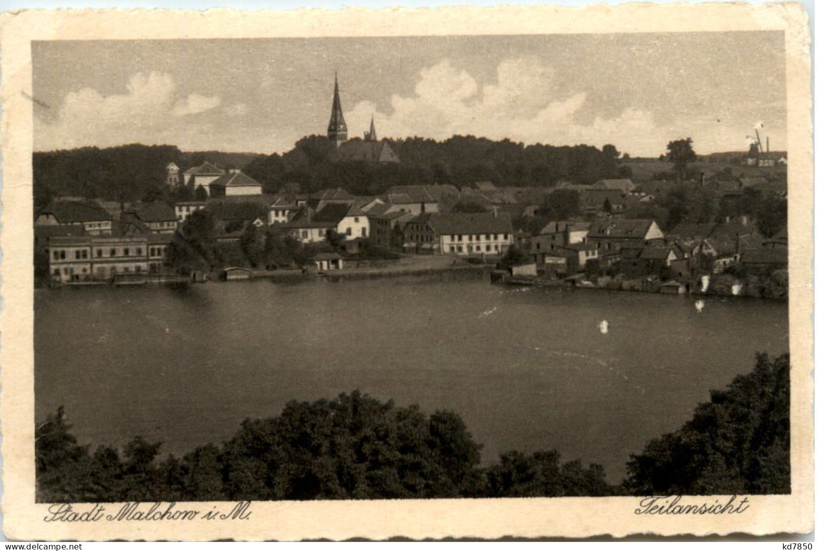 Stadt Malchow, Teilansicht - Sonstige & Ohne Zuordnung