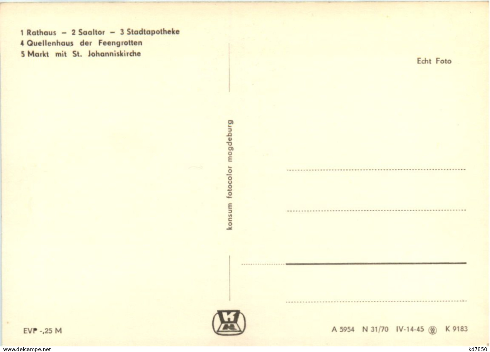 Saalfeld, Div. Bilder - Saalfeld