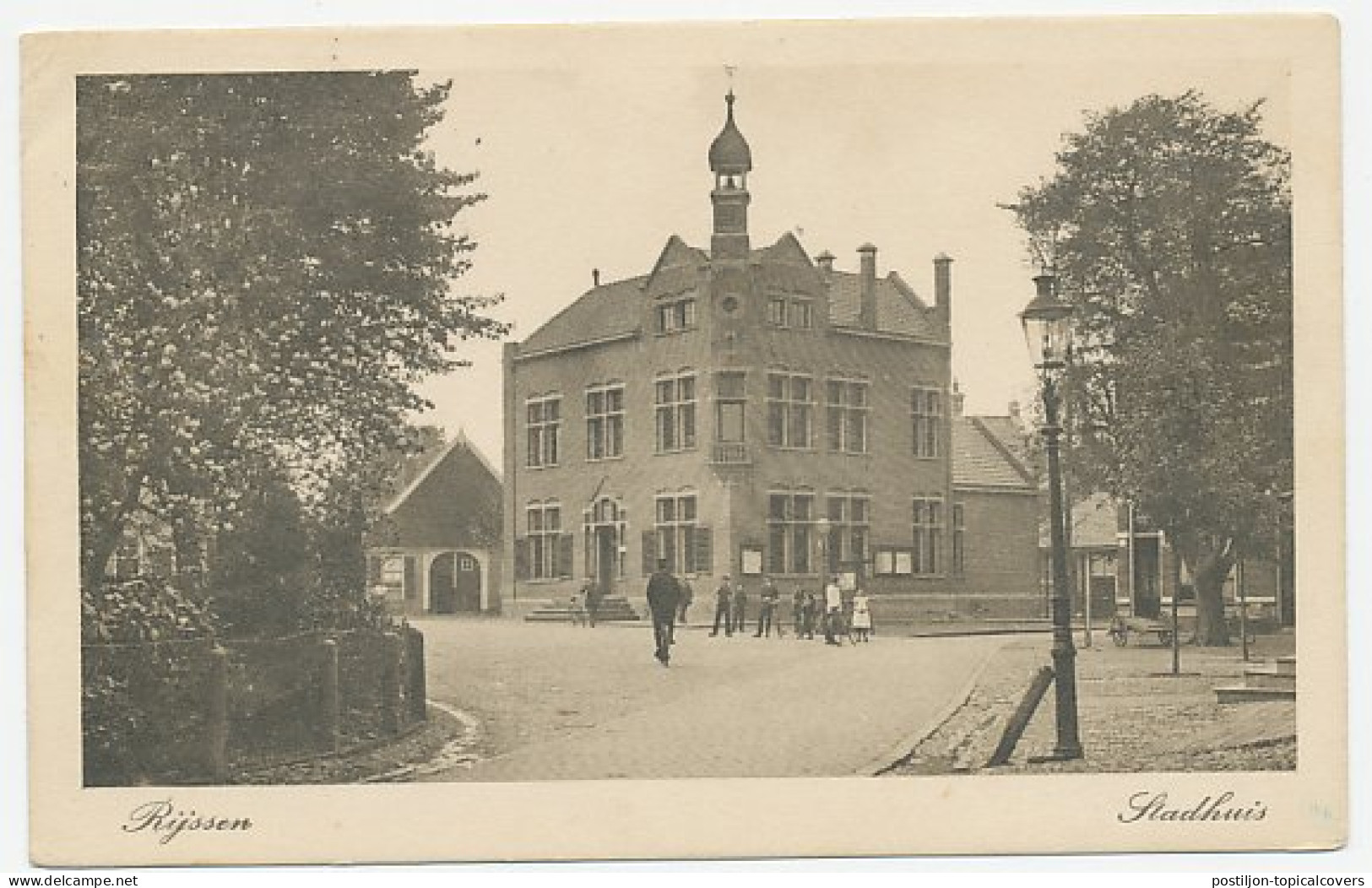 Treinblokstempel : Apeldoorn - Almelo VII 1918 - Unclassified