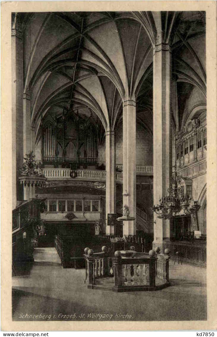 Schneeberg I. Erzgeb., St. Wolfgang Kirche - Schneeberg