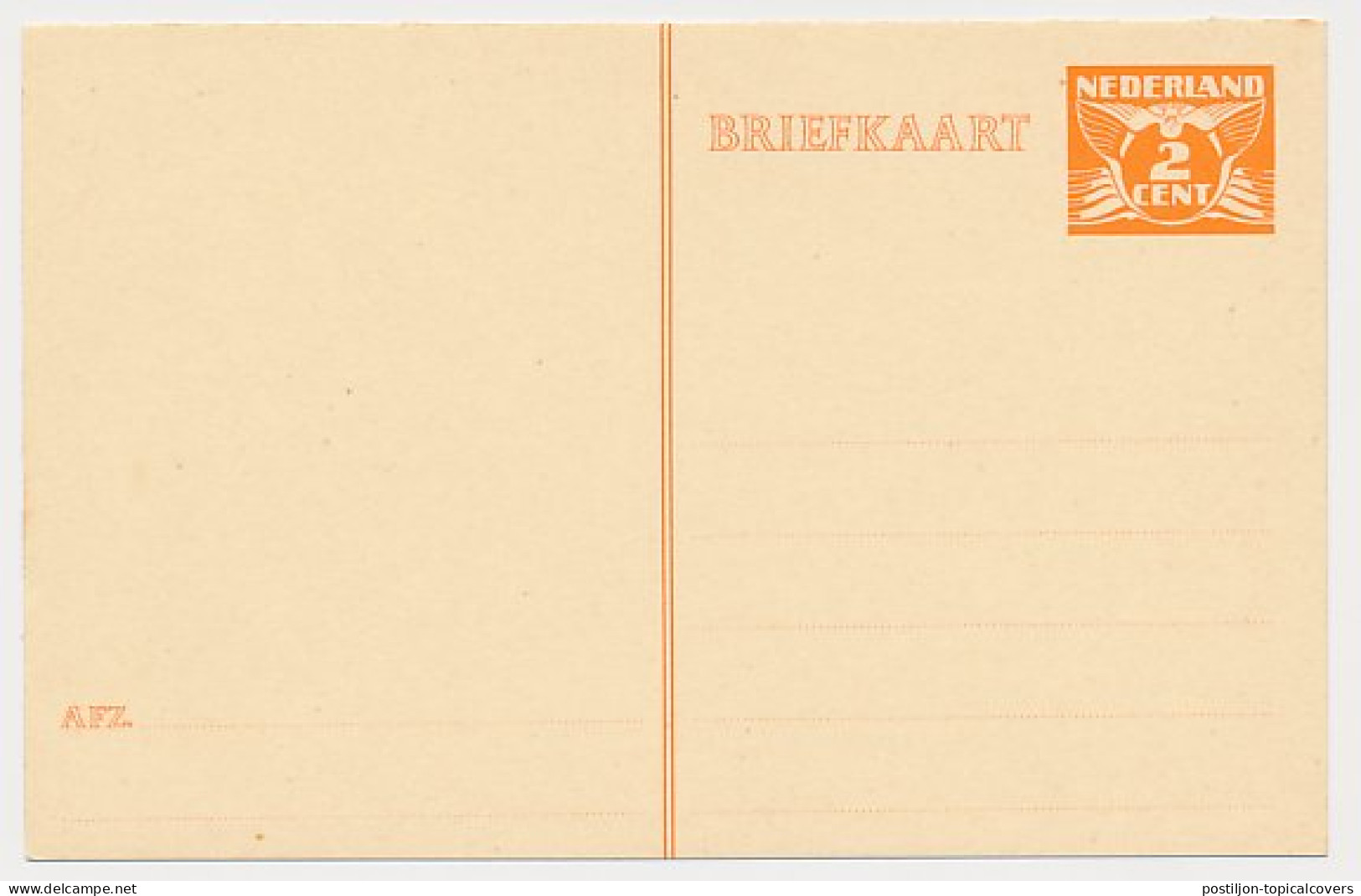 Briefkaart G. 238 - Postwaardestukken