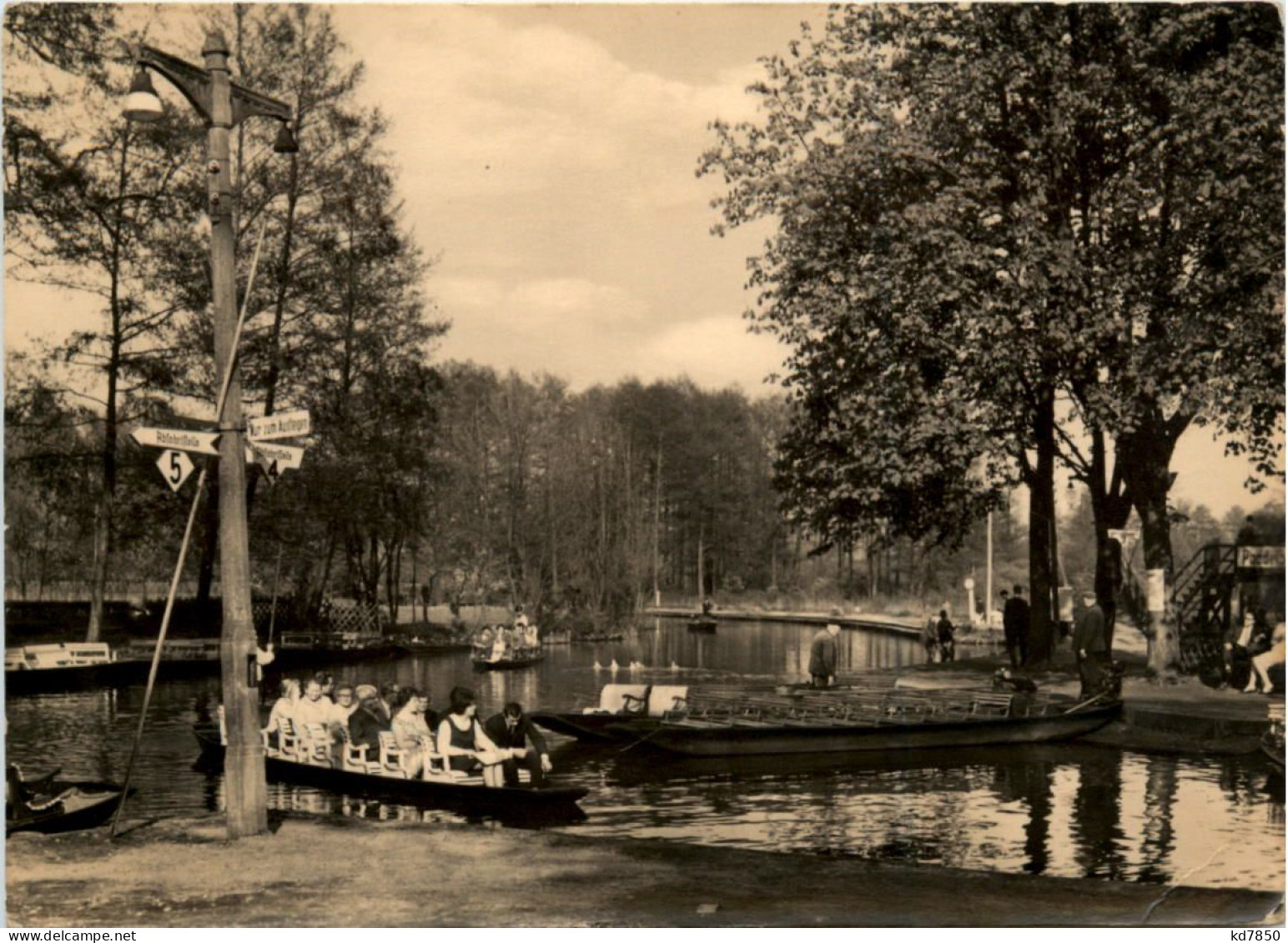 Spreewald, Lübbenau, Kahnabfahrtstelle - Luebbenau