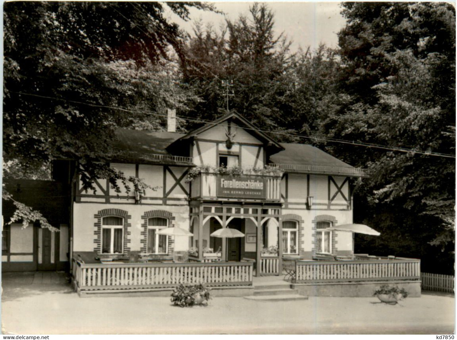 Liegau-Augustusbad Kr. Dresden, Forellenschenke - Bautzen