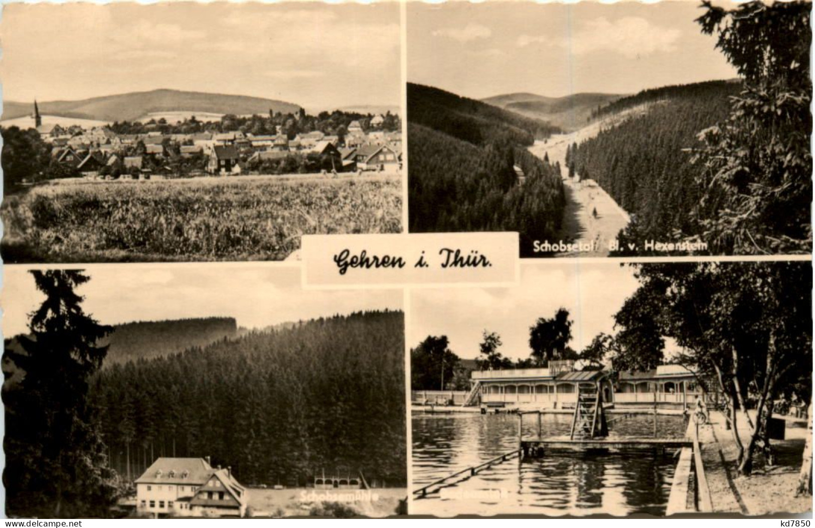 Gehren Thür., Div. Bilder - Gehren