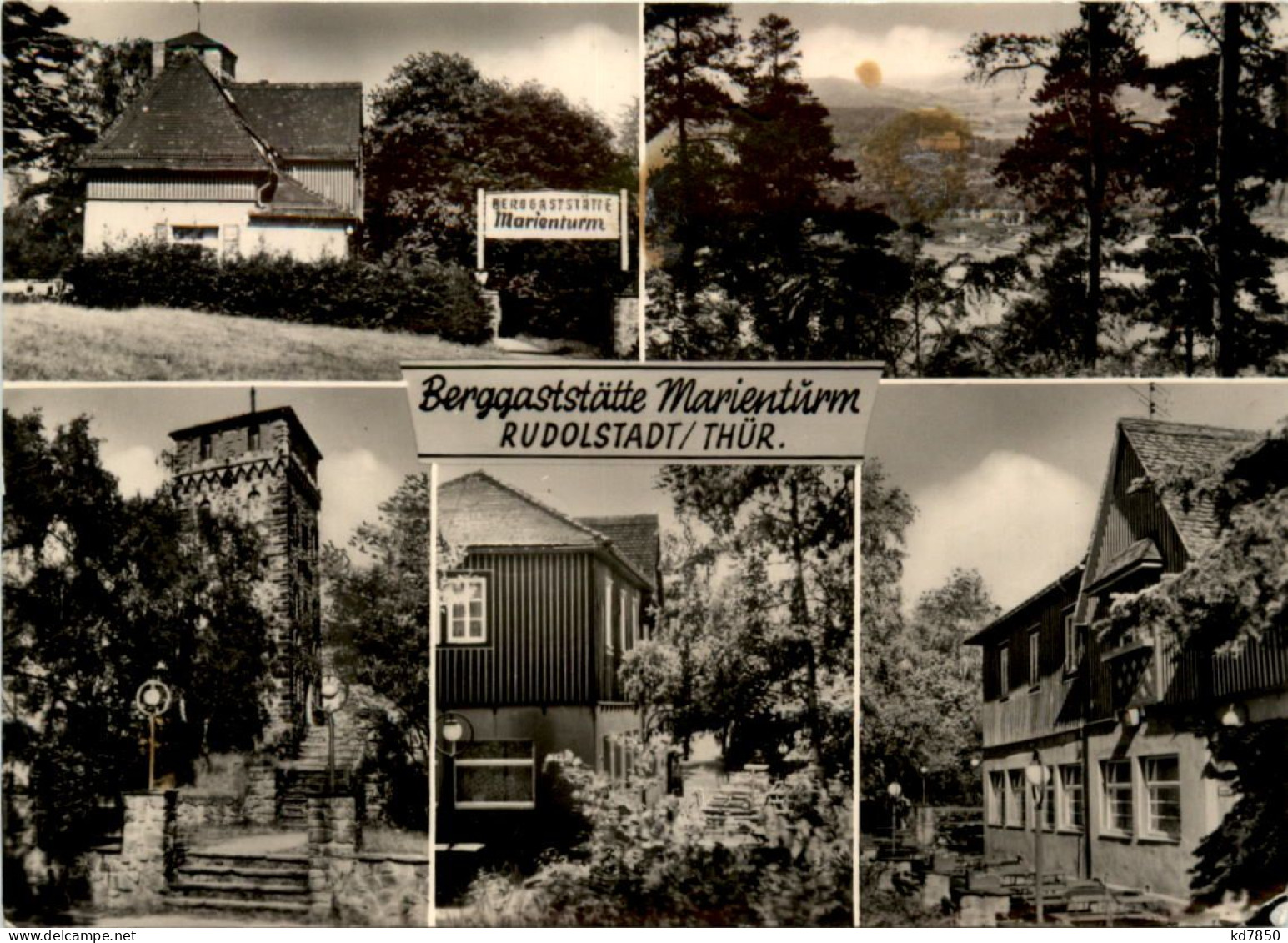 Rudolstadt, Gaststätte Marienturm - Rudolstadt