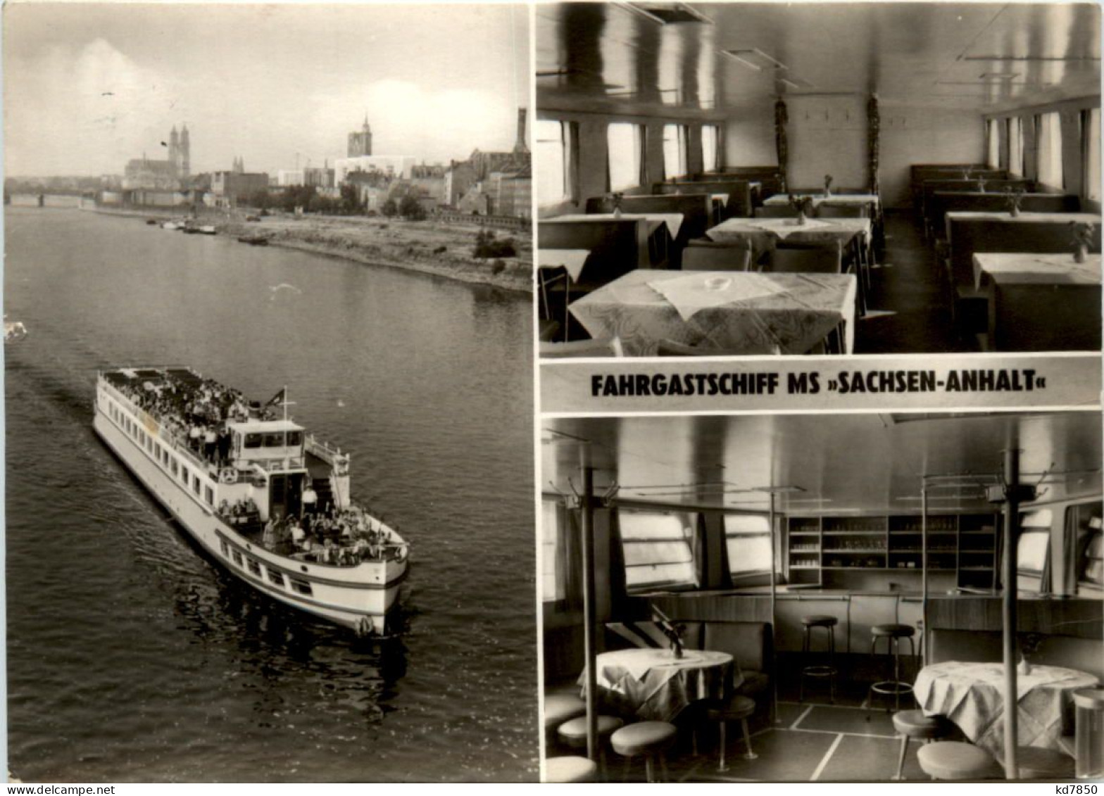 Magdeburg, Fahrgastschiff MS Sachsen-Anhalt - Maagdenburg