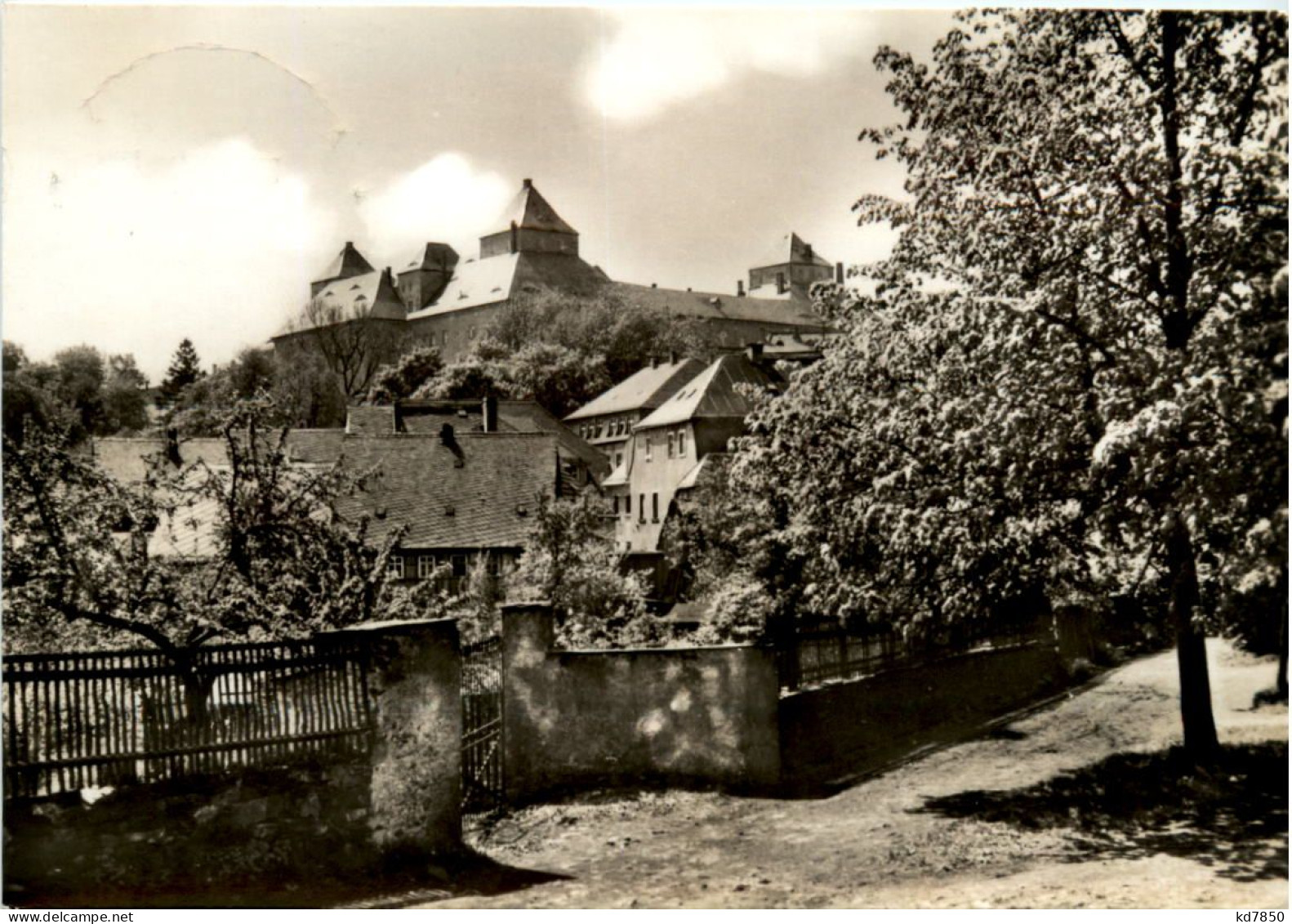 Augustusburg Im Erzgeb., Blick Zum Schloss - Augustusburg