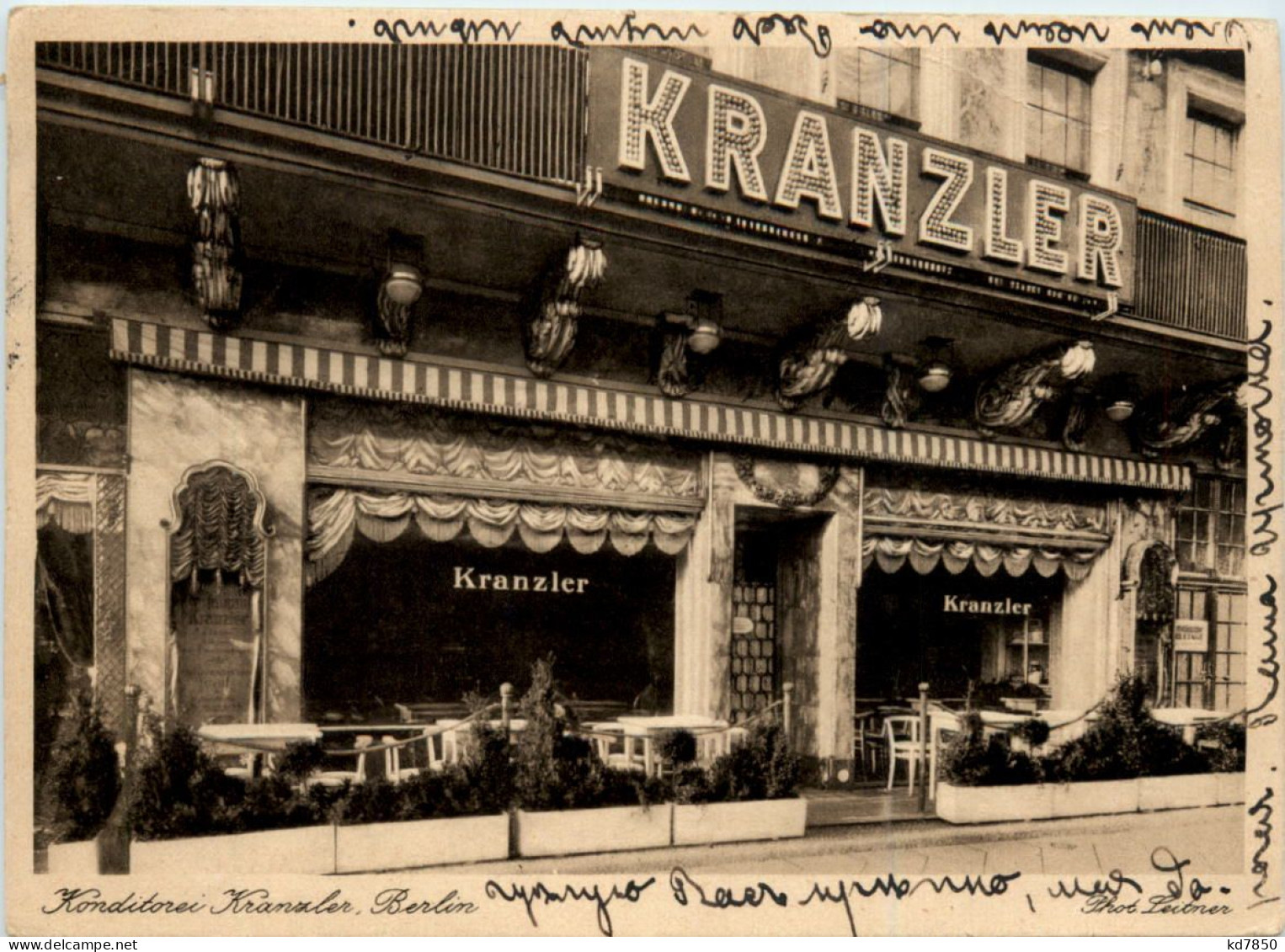 Berlin, Konditorei Kranzler - Other & Unclassified
