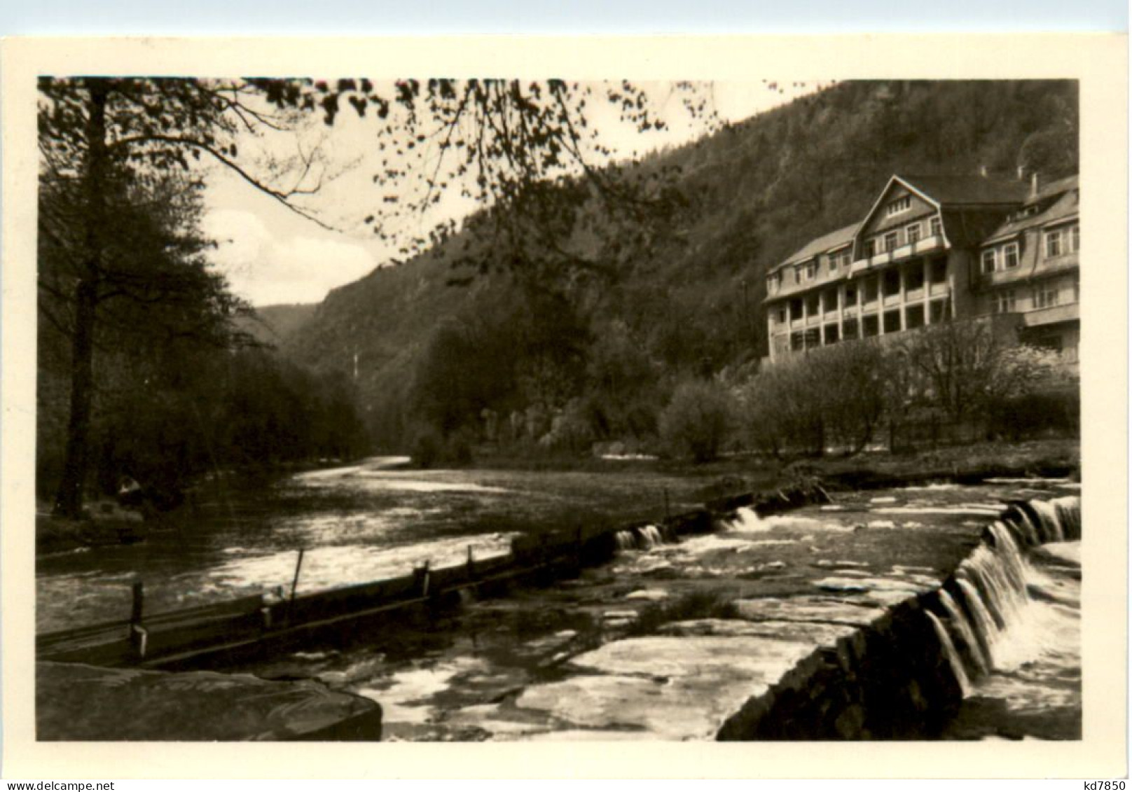 Bad Blankenburg, Schwarza Mit Wehr - Bad Blankenburg