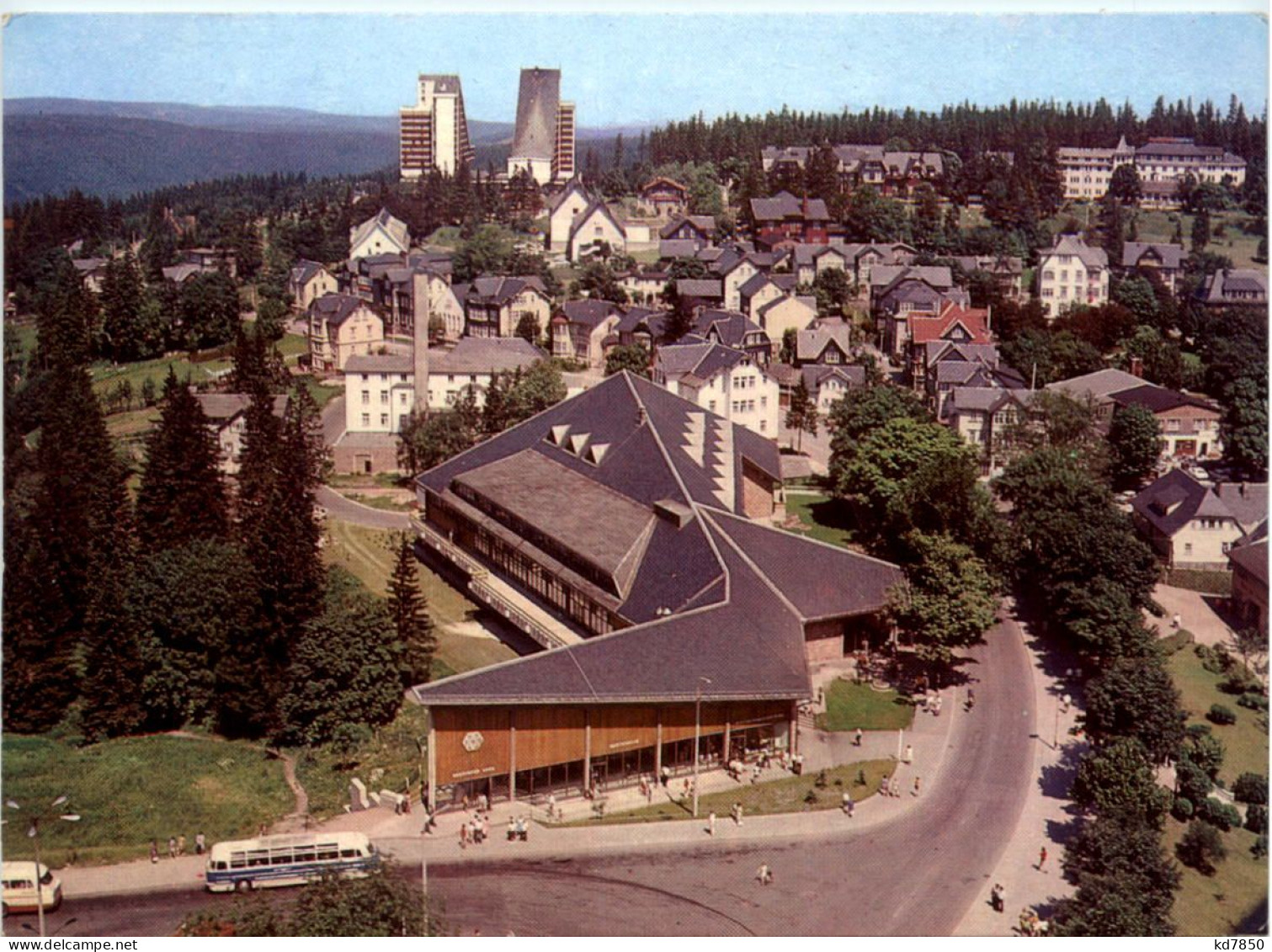 Oberhof, Blick Vom Erholungsheim Rennsteig - Oberhof