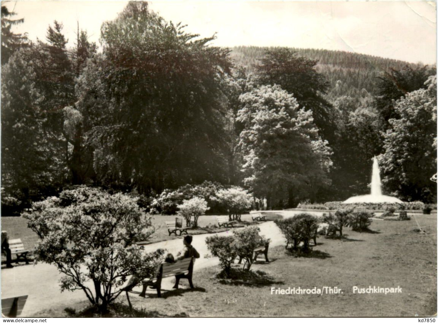 Friedrichroda, Puschkinpark - Friedrichroda