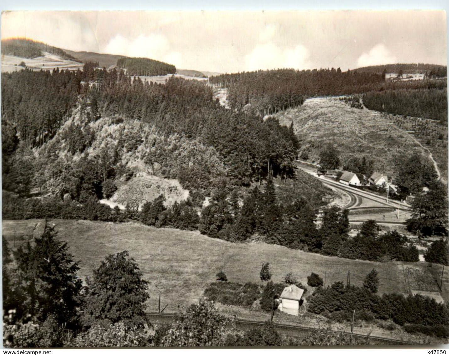 Georgenthal, Blick Vom Schwabhäuserkopf - Georgenthal