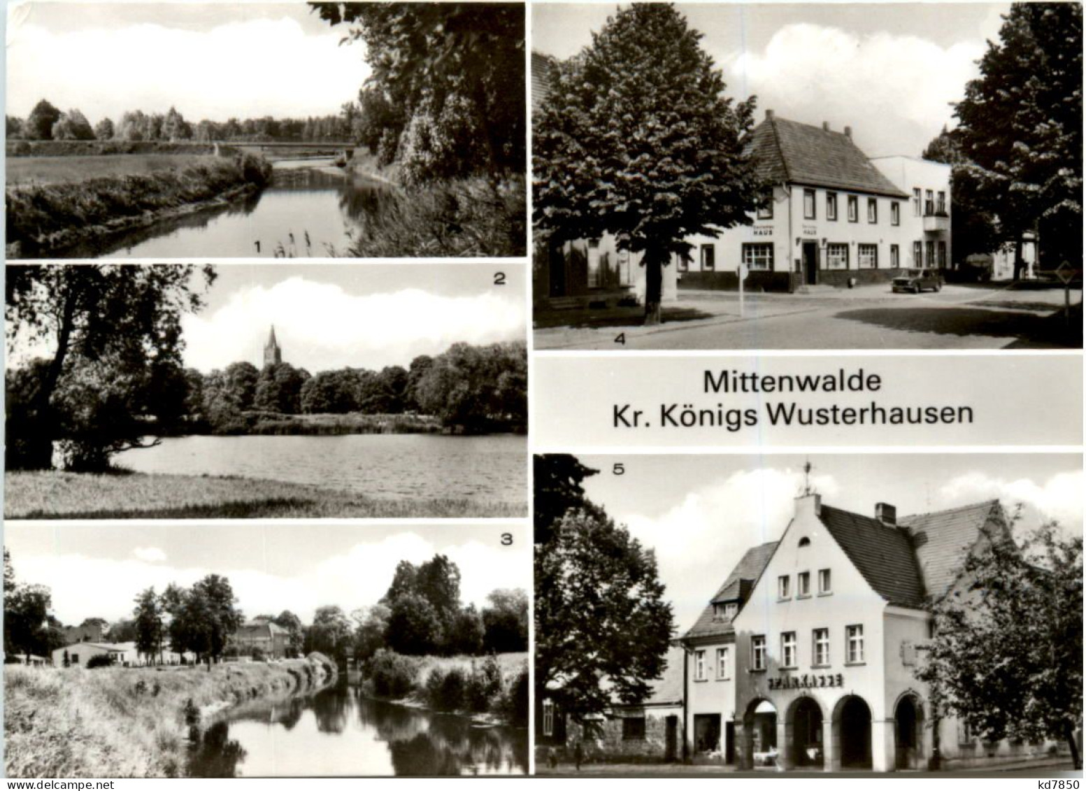 Mittenwalde, Kr. Königs Wusterhausen, Div. Bilder - Sonstige & Ohne Zuordnung