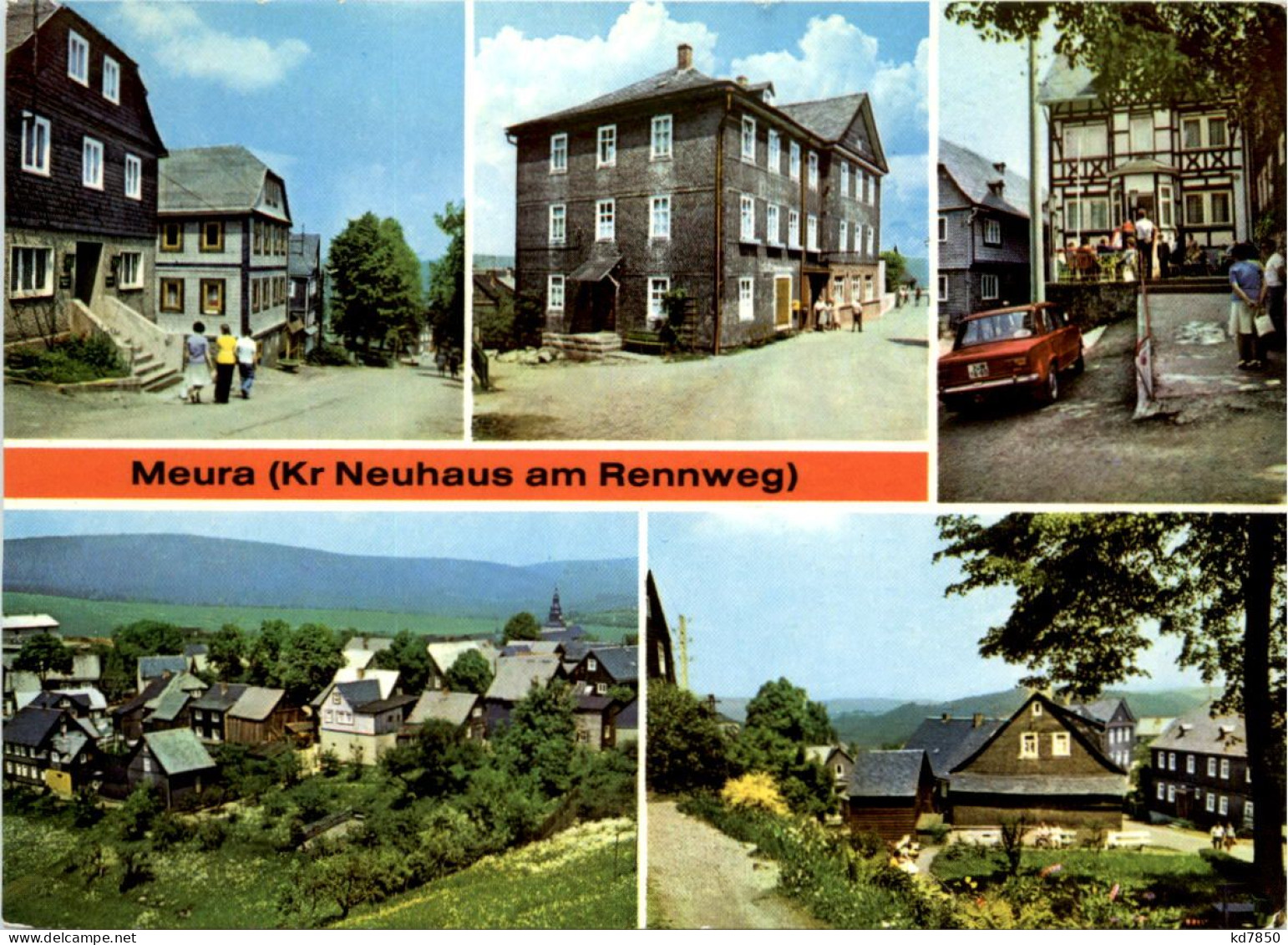 Meura Kr. Neuhaus Am Rennweg, Div. Bilder - Saalfeld