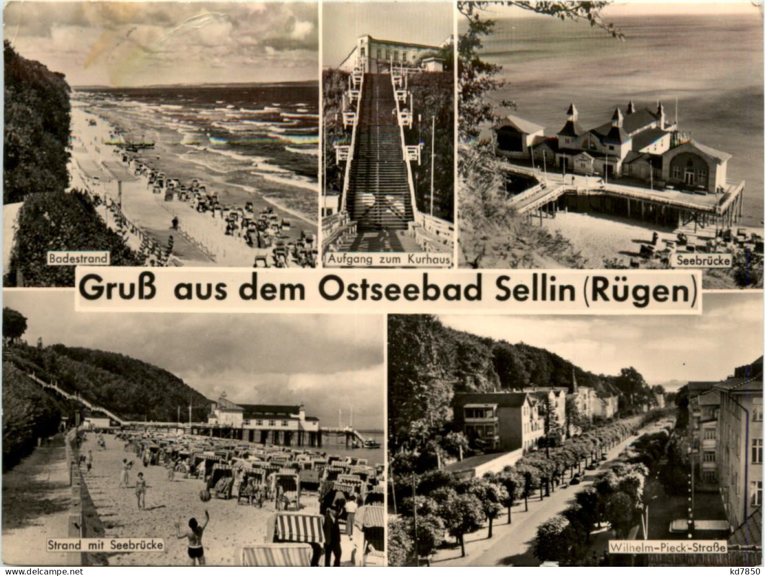 Seebad Sellin/Rügen, Div. Bilder - Sellin