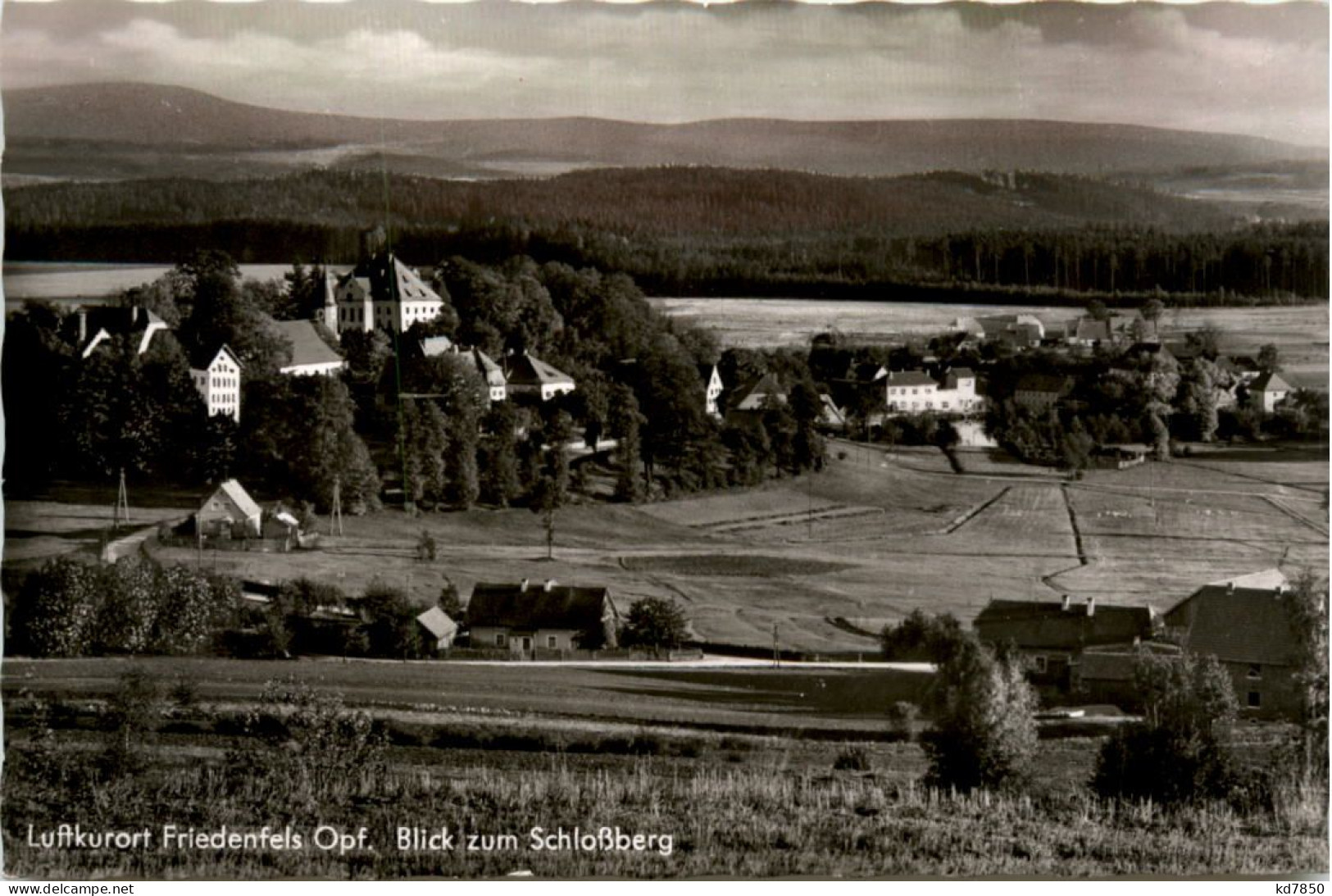 Friedenfels Im Steinwald, Blick Zum Schlossberg - Tirschenreuth