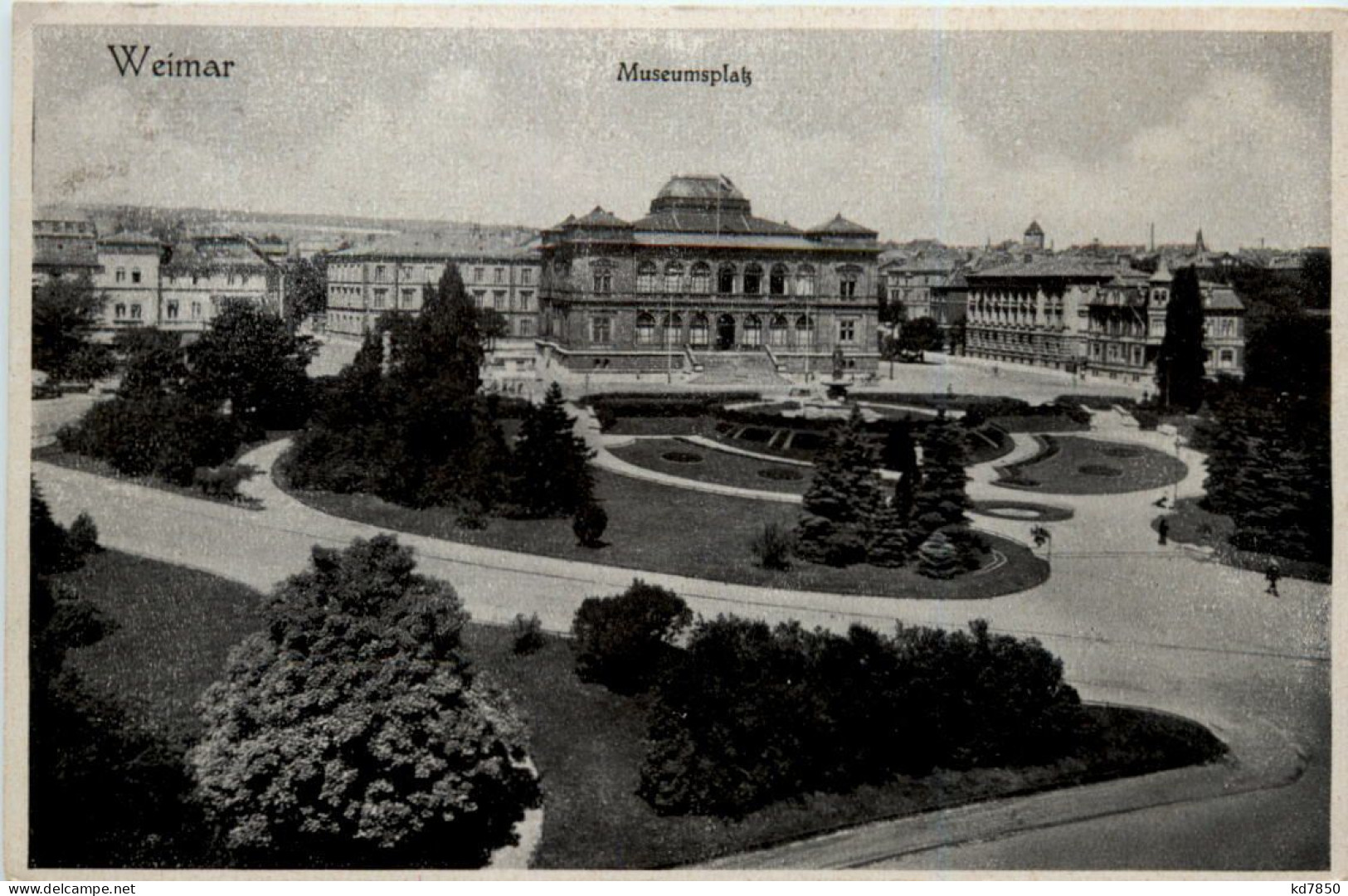 Weimar, Museumsplatz - Weimar