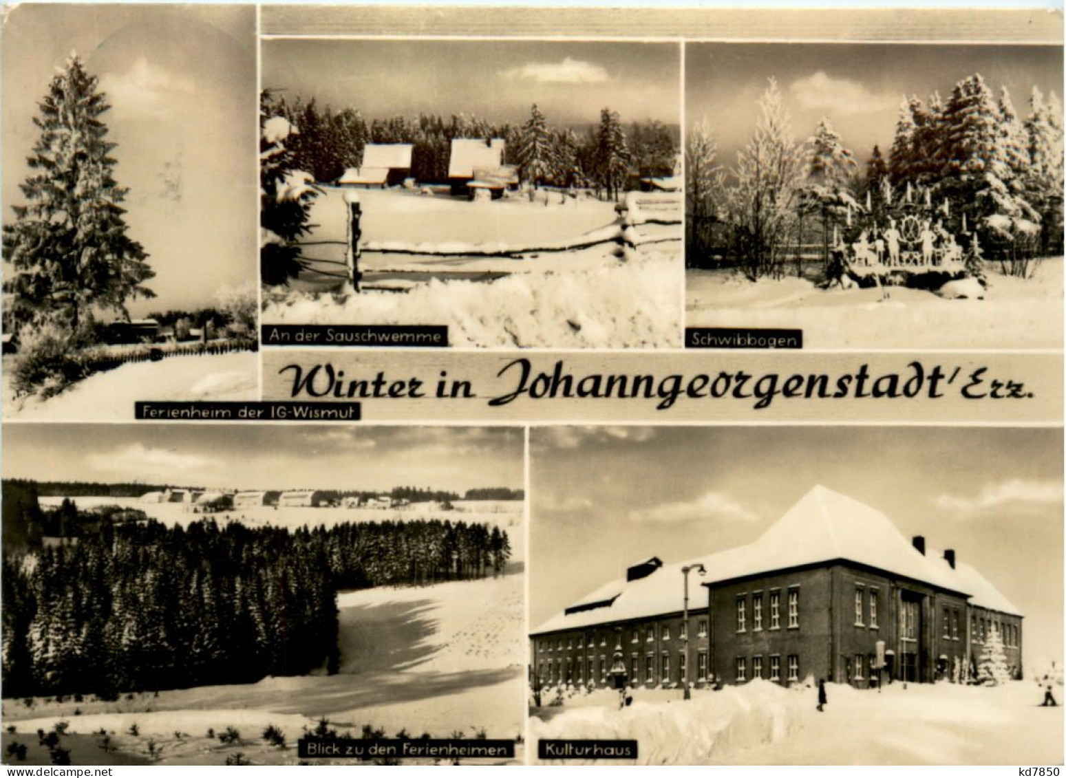 Johanngeorgenstadt I. Erzgeb., Div. Bilder - Johanngeorgenstadt