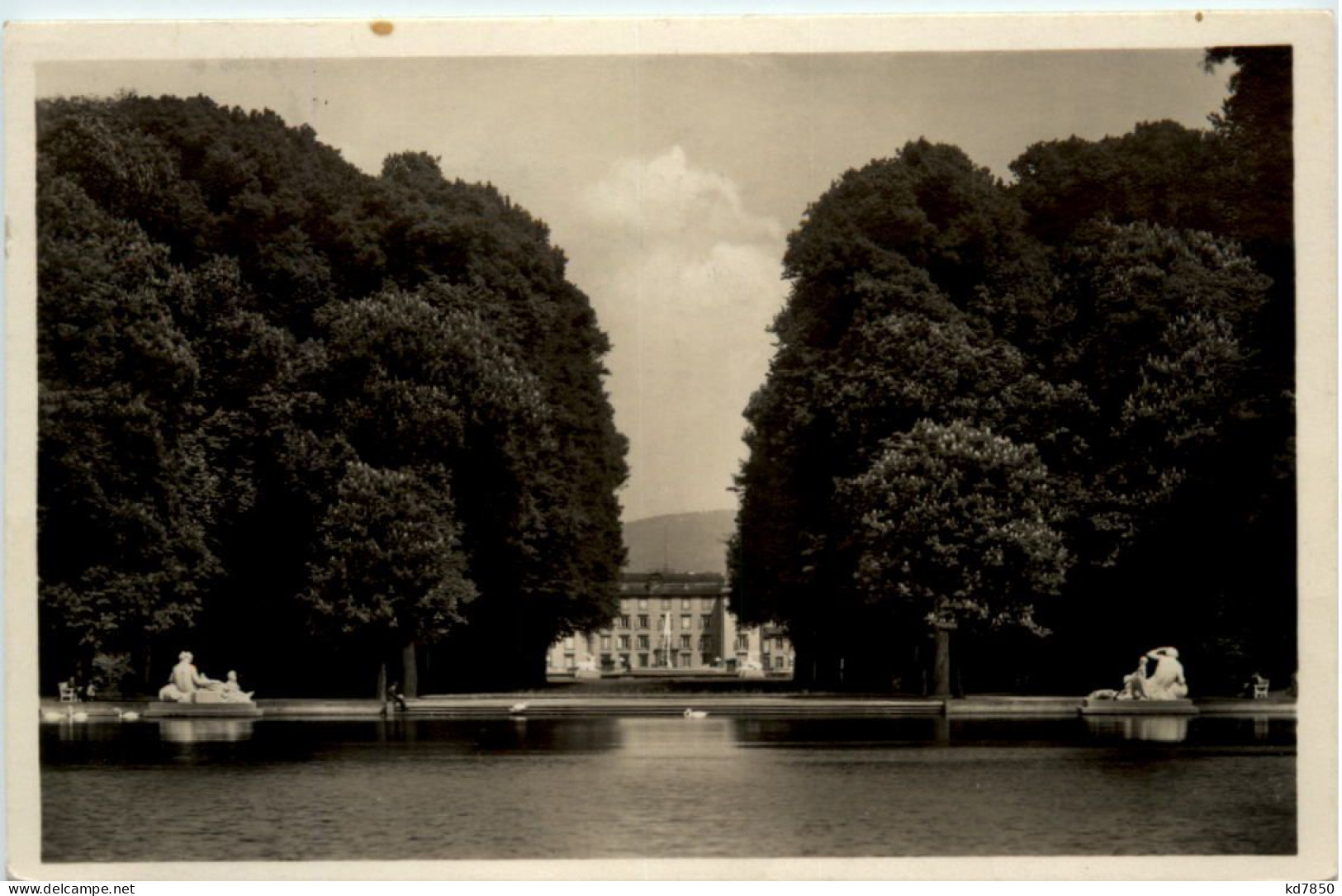 Schwetzingen, Blick Zum Schloss - Schwetzingen