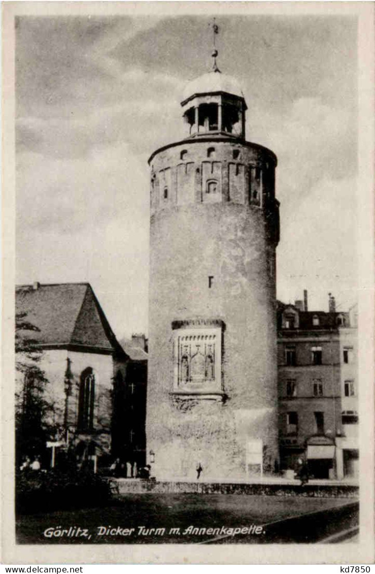 Görlitz, Dicker Turm M. Annenkapelle - Goerlitz