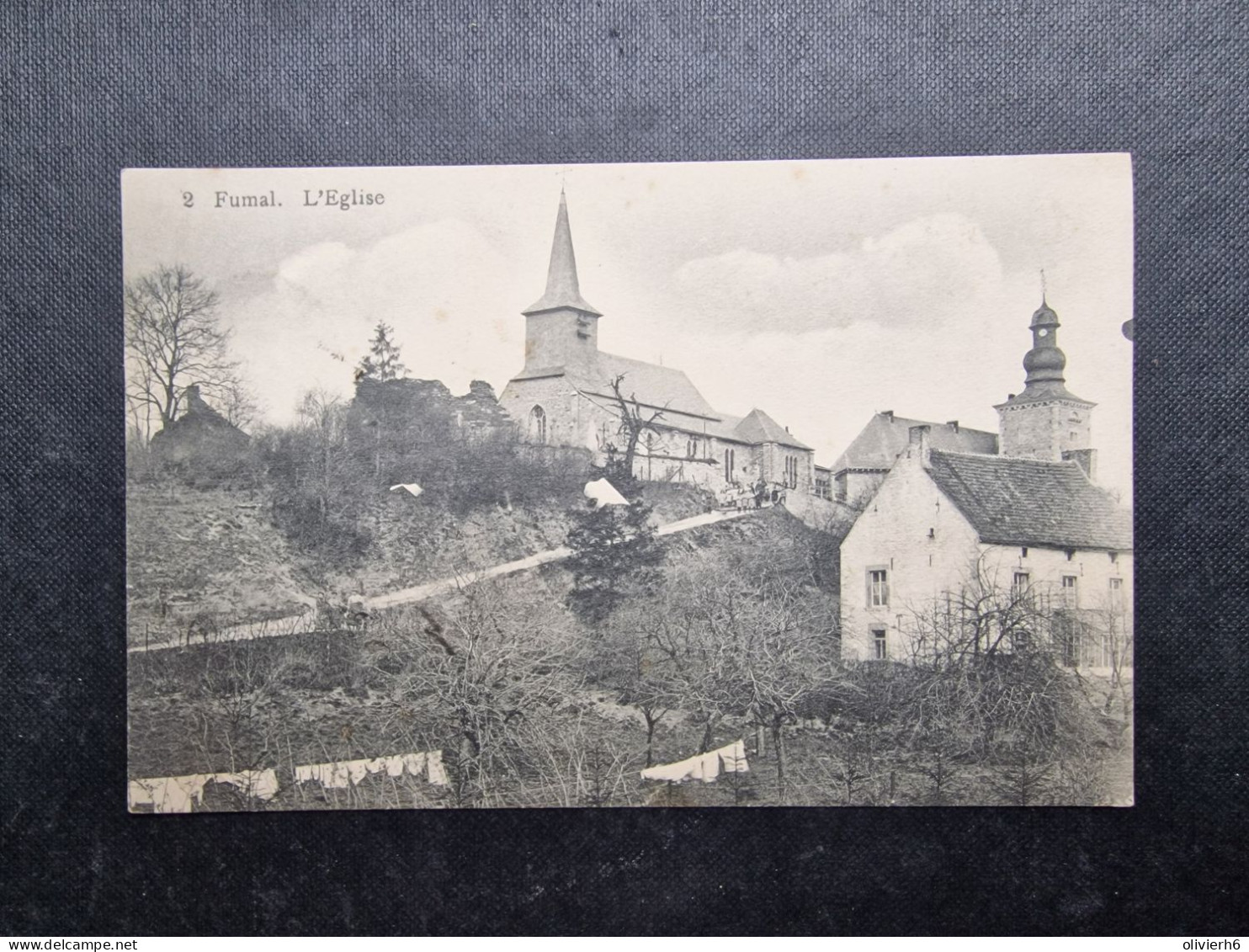 CP BELGIQUE (M2409) FUMAL - BRAIVES (2 Vues) L'église - Braives