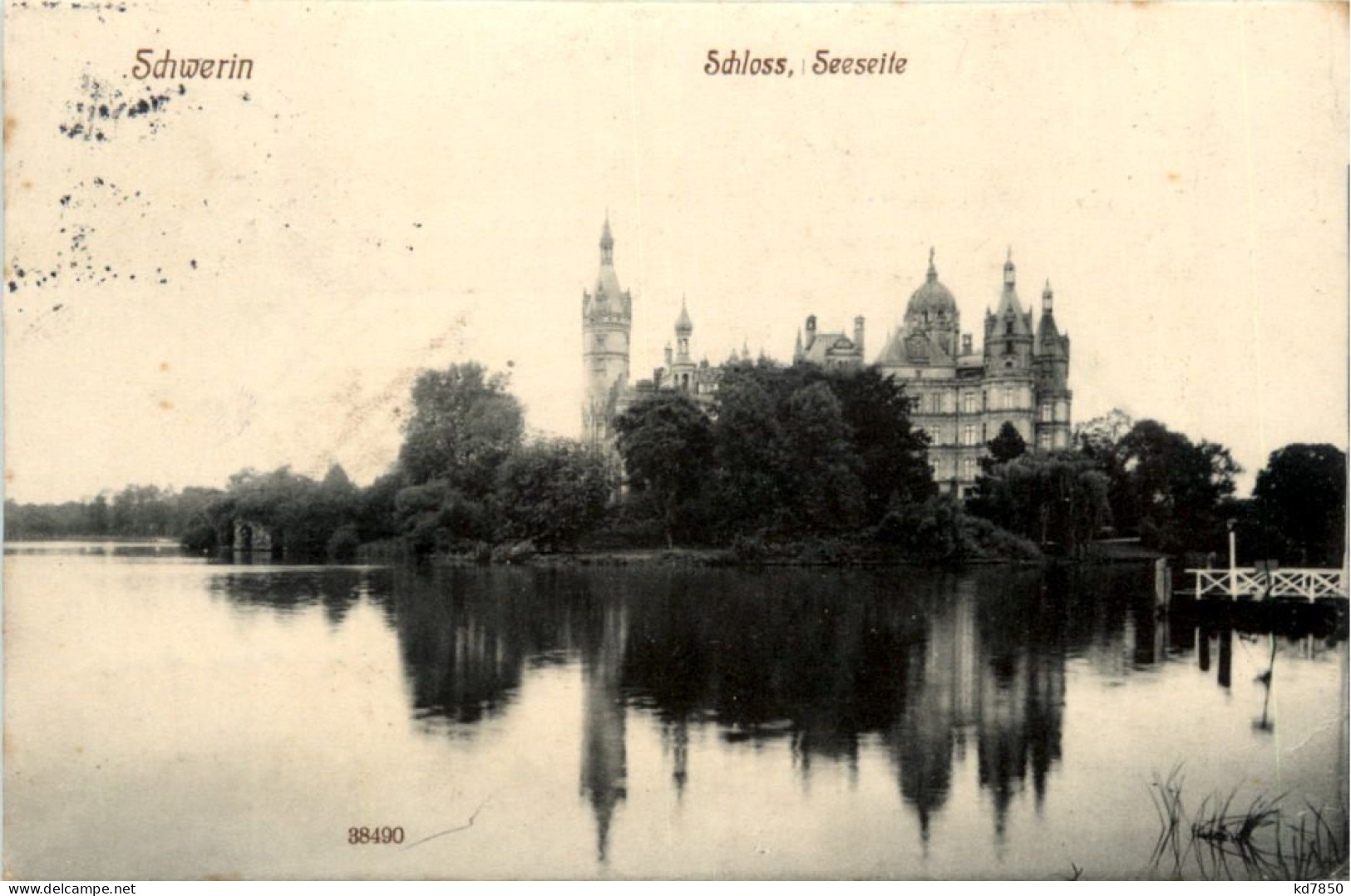 Schwerin, Schloss, Seeseite - Schwerin