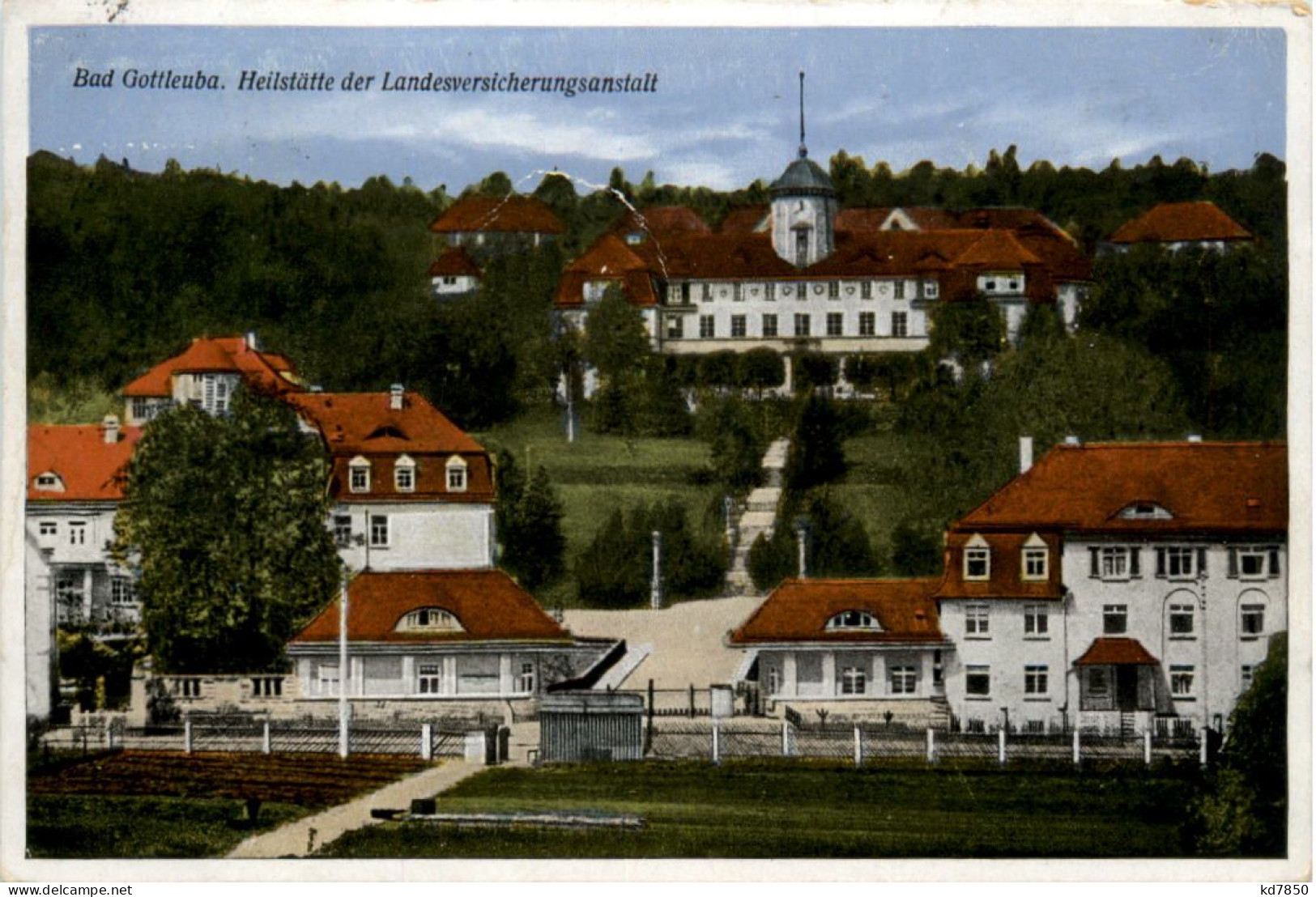 Bad Gottleuba, Heilstätte Der Versicherungsanstalt - Bad Gottleuba-Berggiesshübel