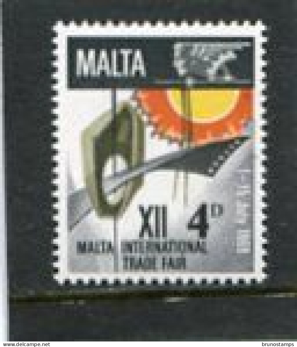 MALTA - 1968  4d  TRADE FAIR  MINT NH - Malte