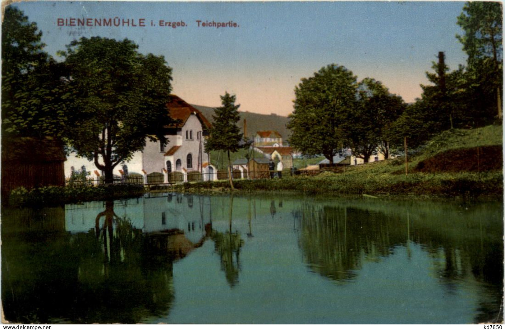 Bienenmühle I. Erzgeb., Teichpartie - Other & Unclassified