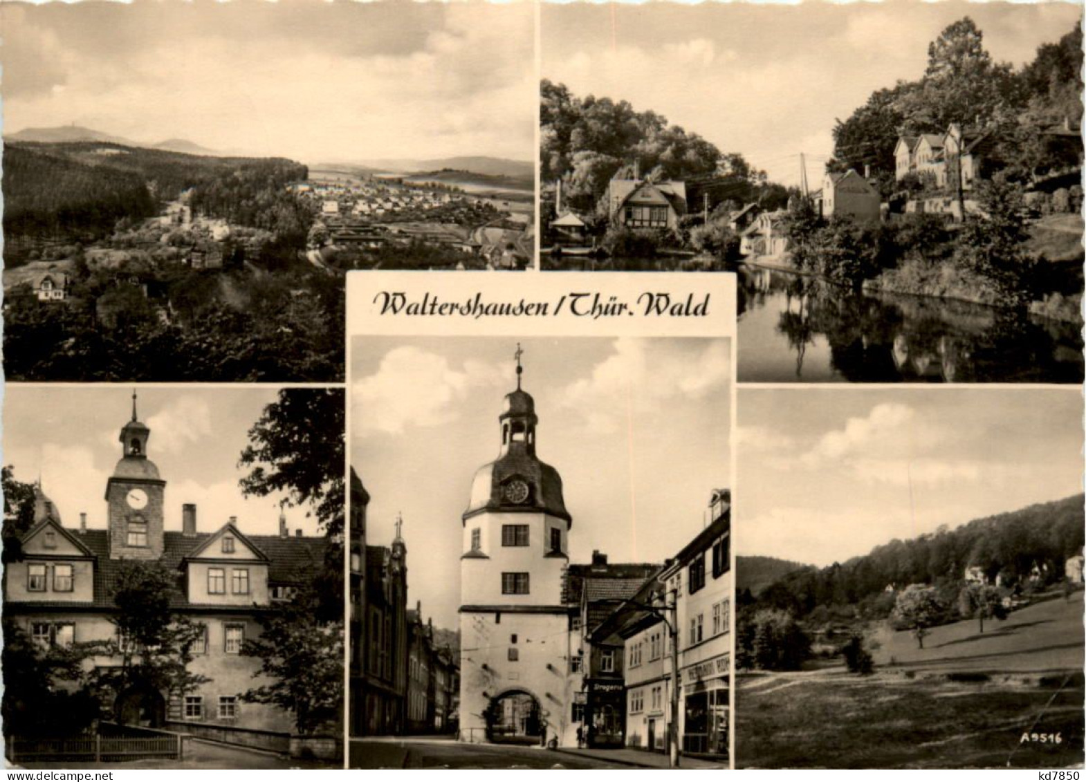 Waltershausen/Thür.Wald, Div. Bilder - Waltershausen