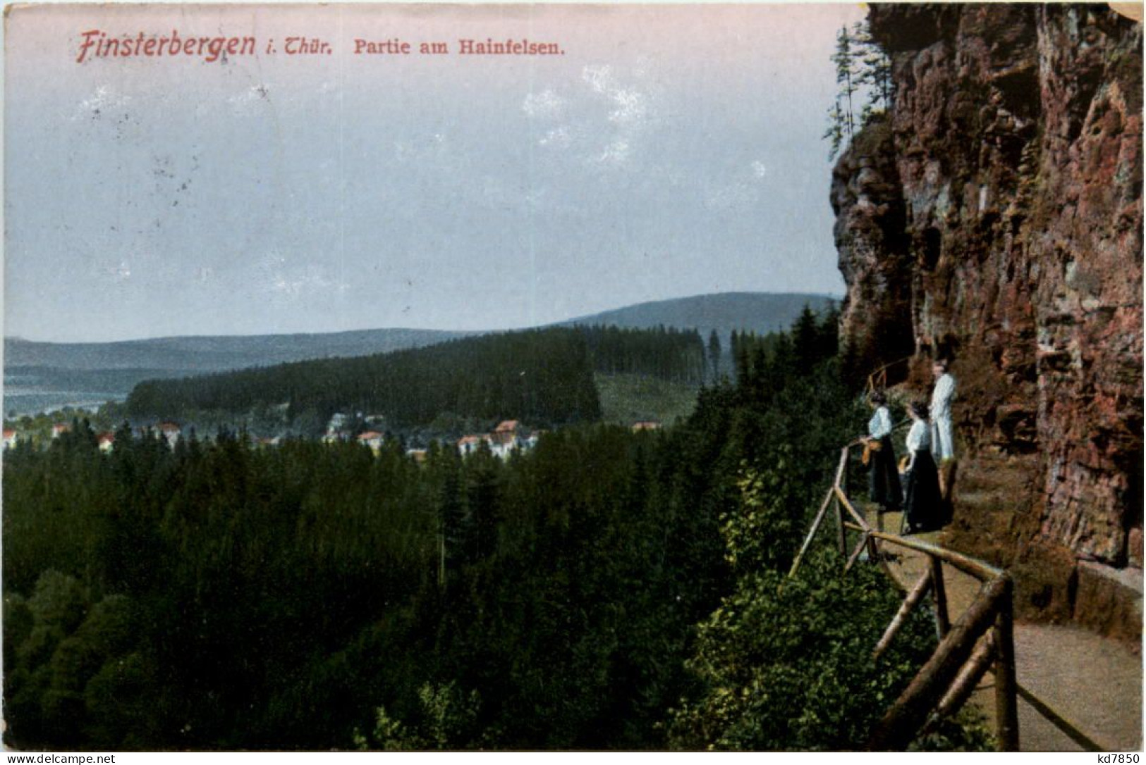 Finsterbergen, Partie Am Hainfelsen - Friedrichroda