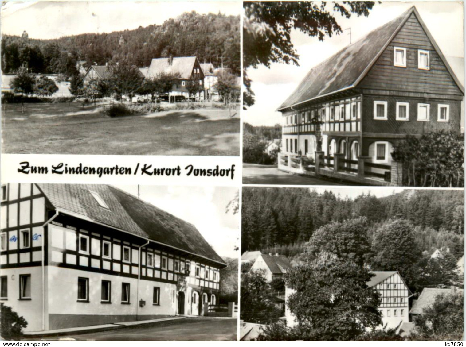 Kurort Jonsdorf, Div. Bilder, Zum Lindengarten - Jonsdorf